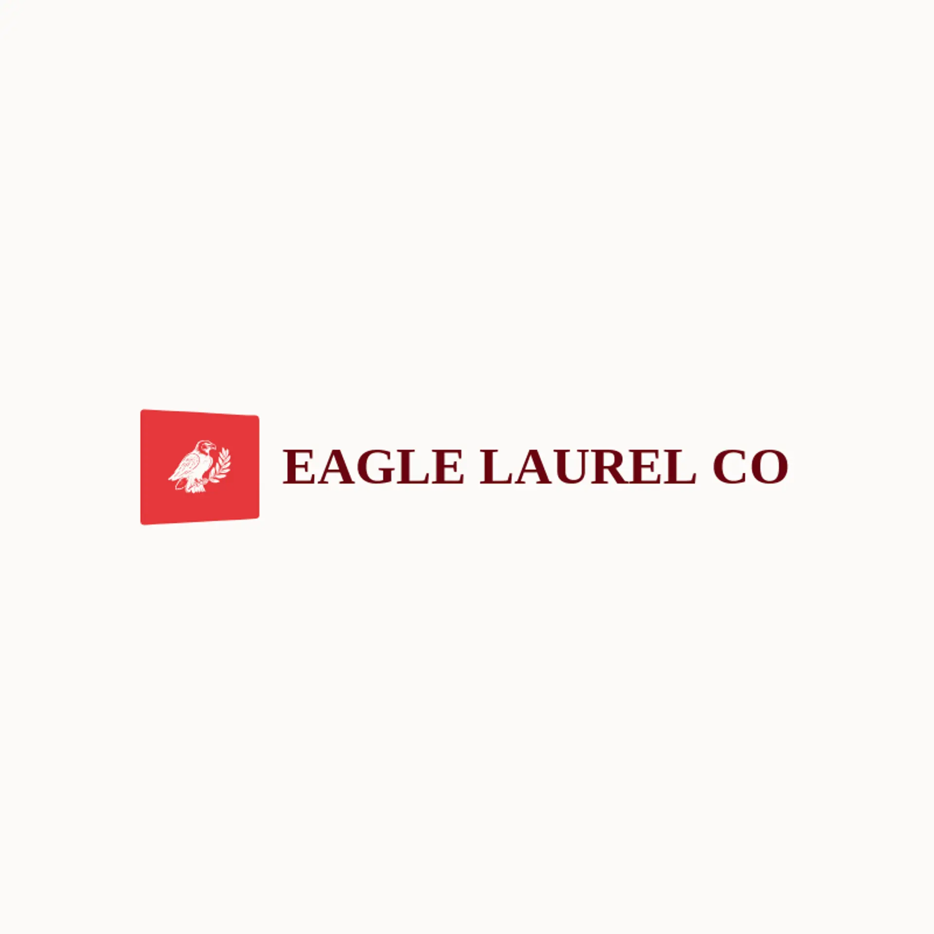 Eagle Laurel Co logo for seal