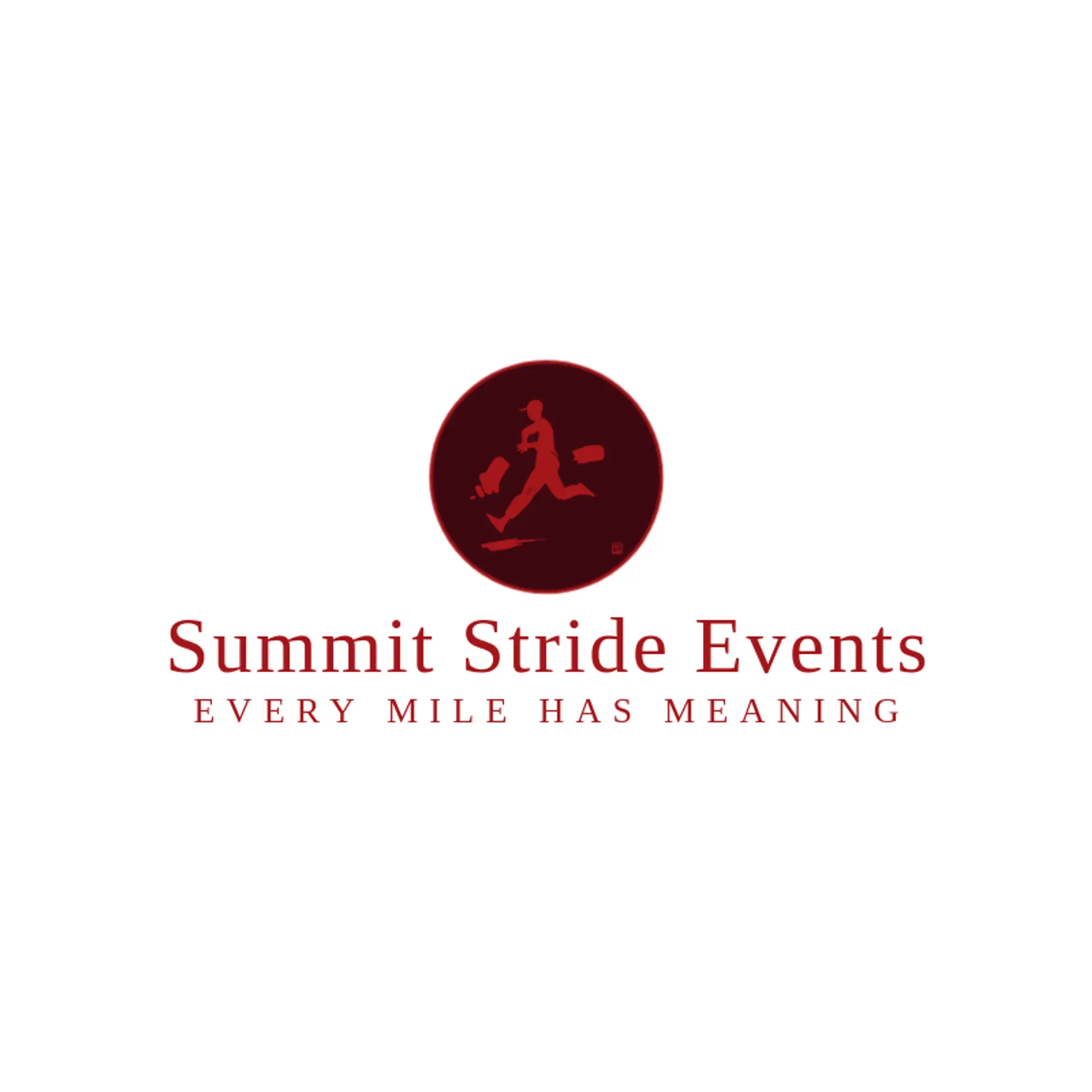 Summit Stride Events logo for marathon