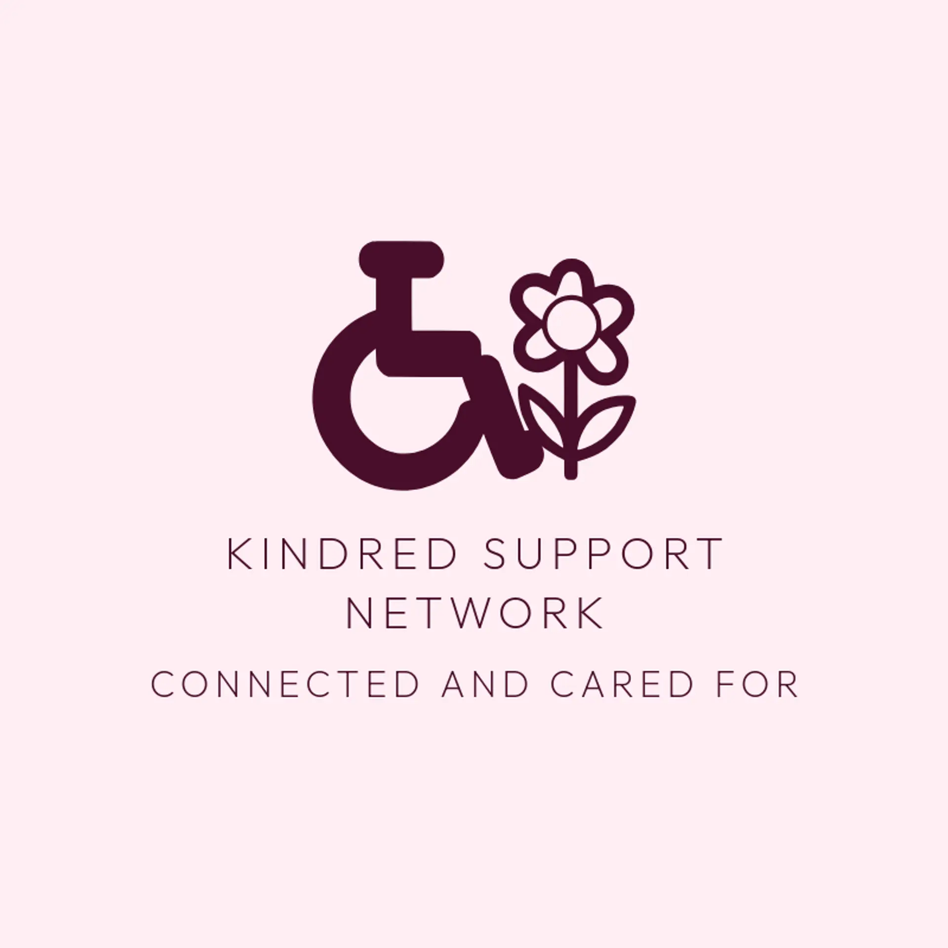 Kindred Support Network logo for disability