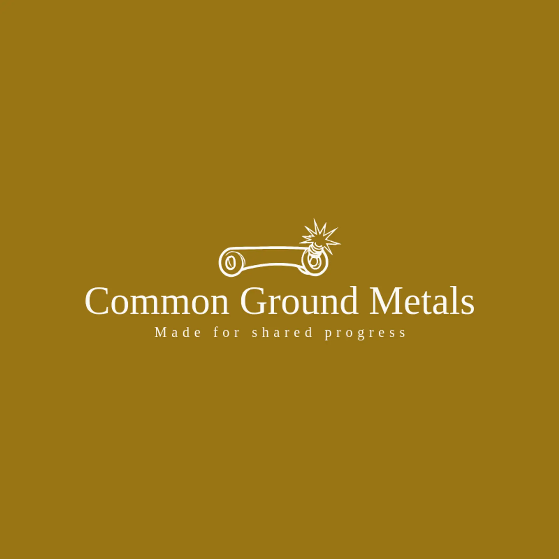 Common Ground Metals logo for fabrication