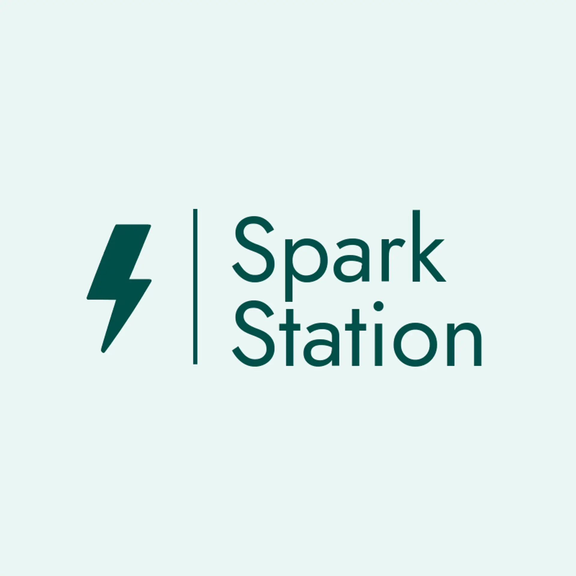 Spark Station logo for cyber cafe