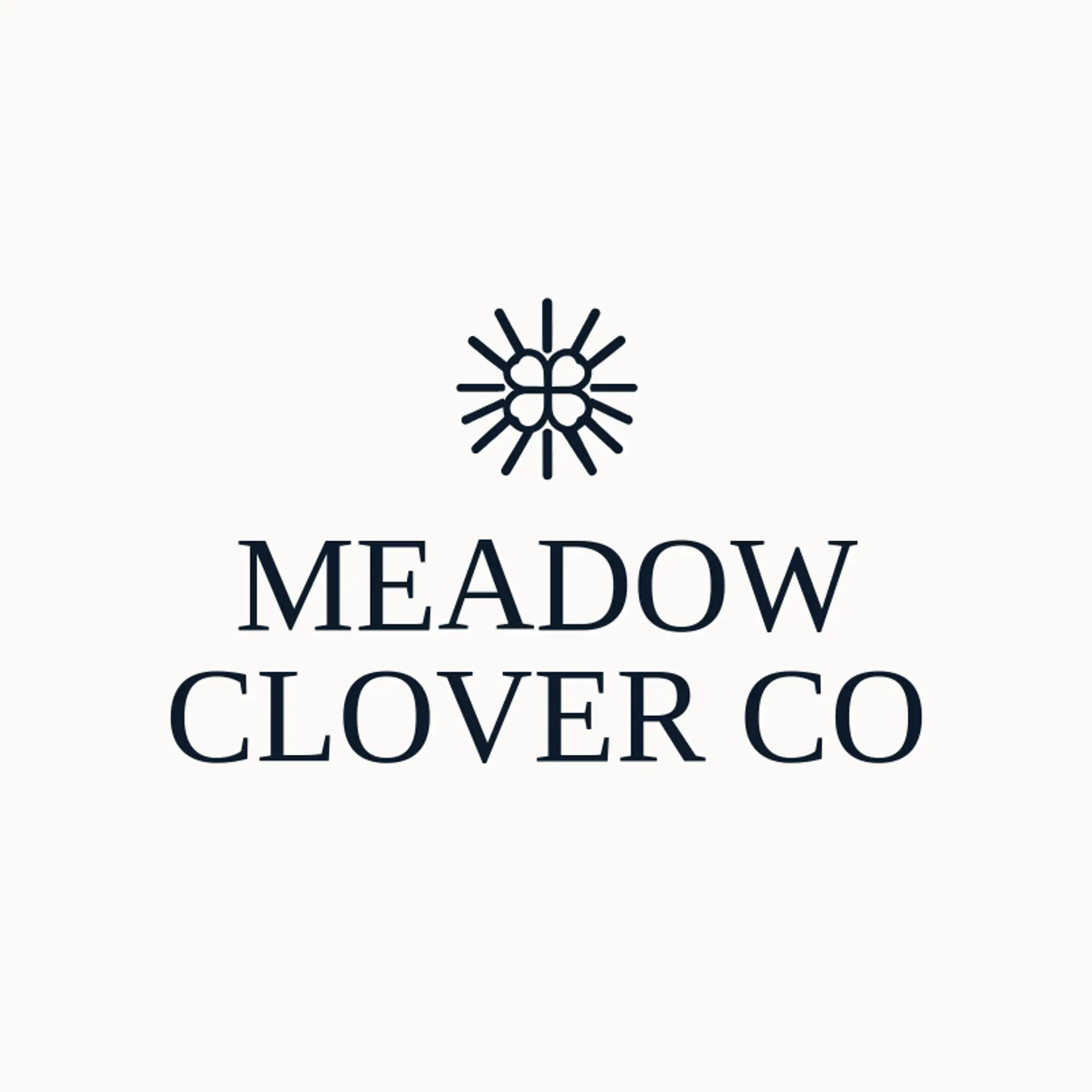 Meadow Clover Co logo for clover