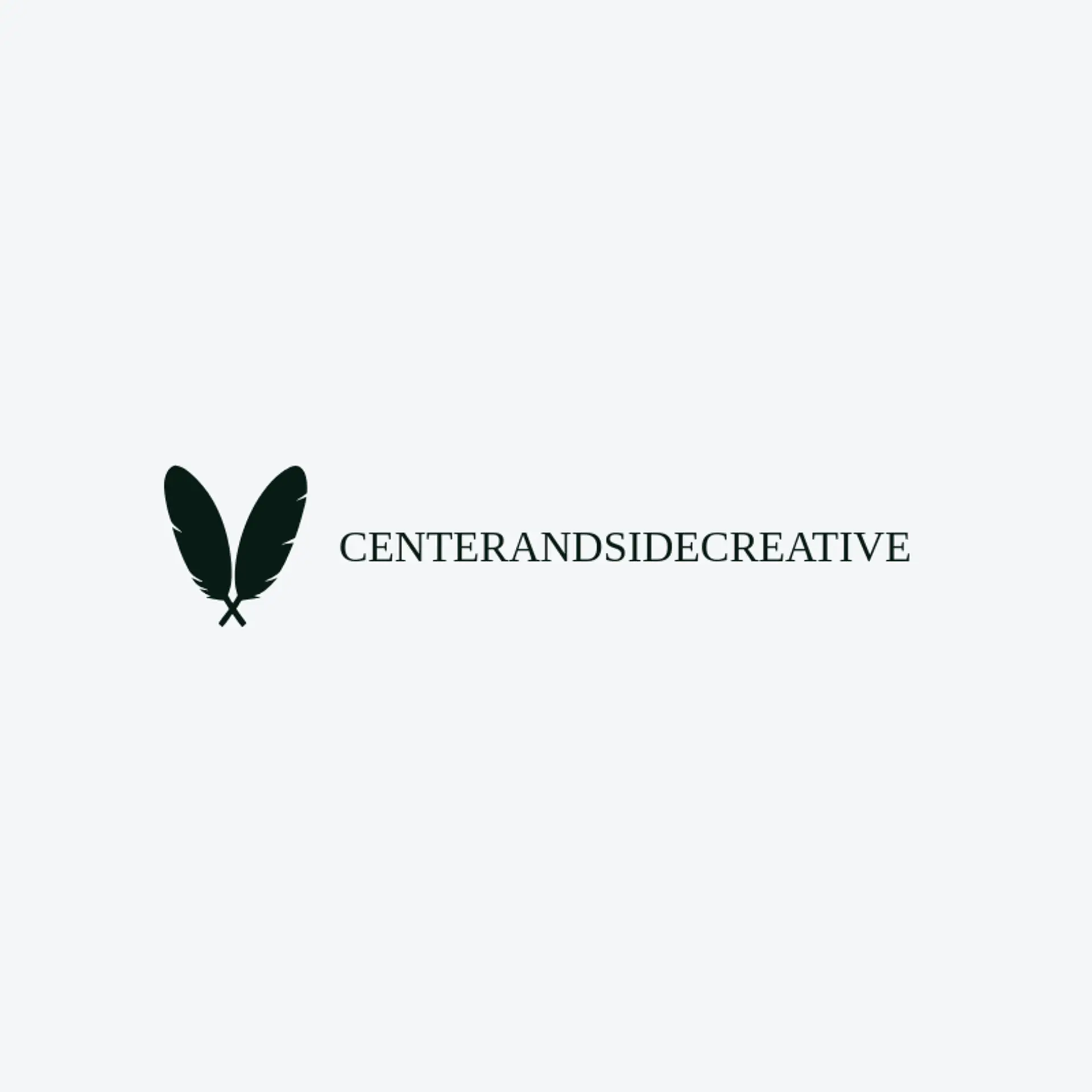 Center and Side Creative logo for symmetry