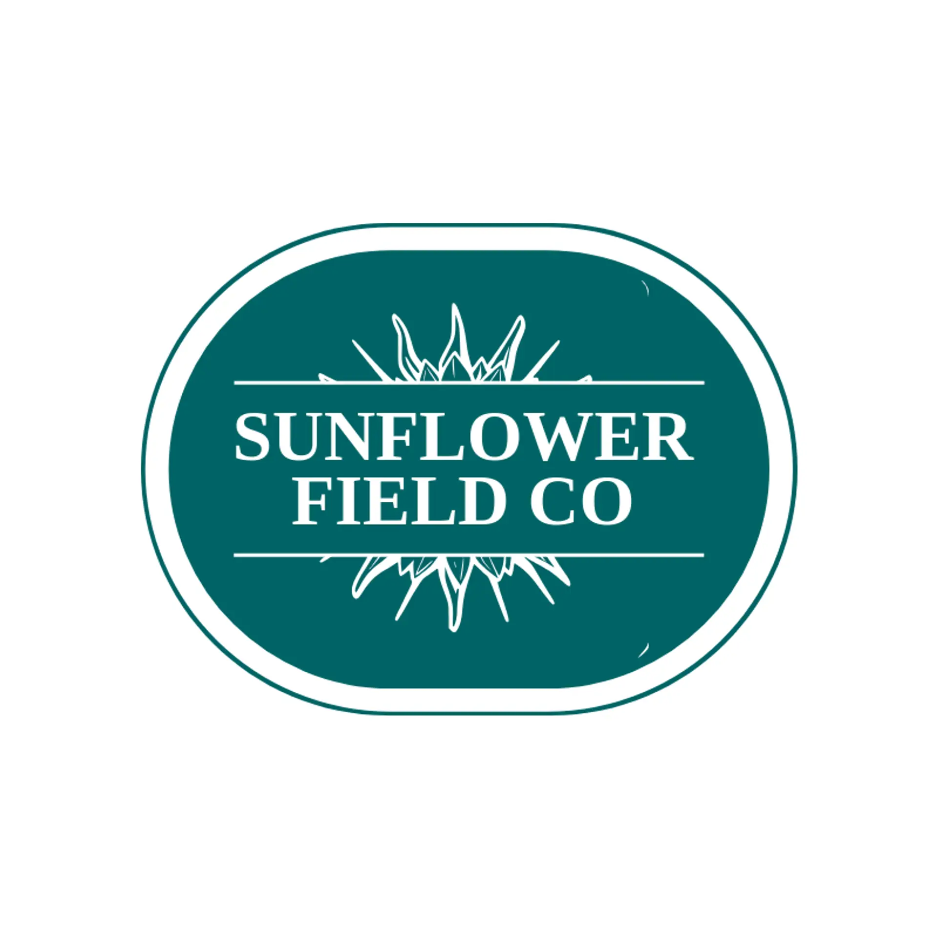 Sunflower Field Co logo for natural