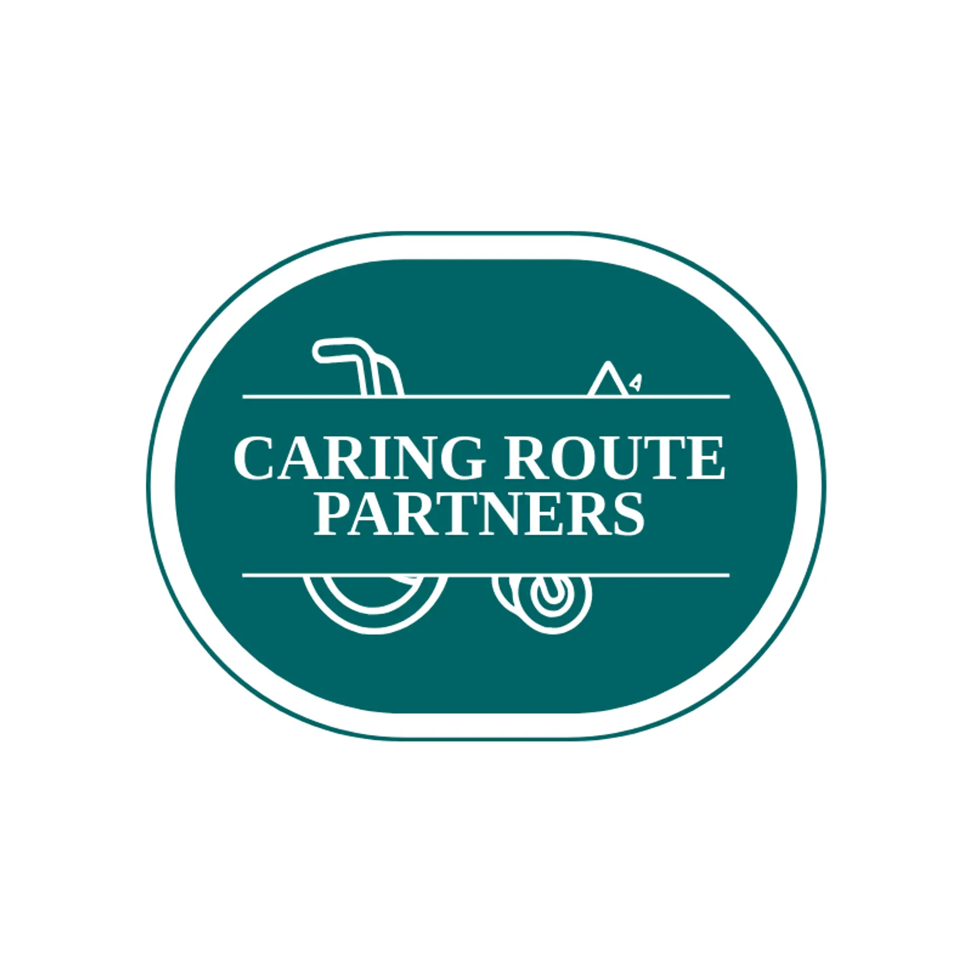 Caring Route Partners logo for wheelchair