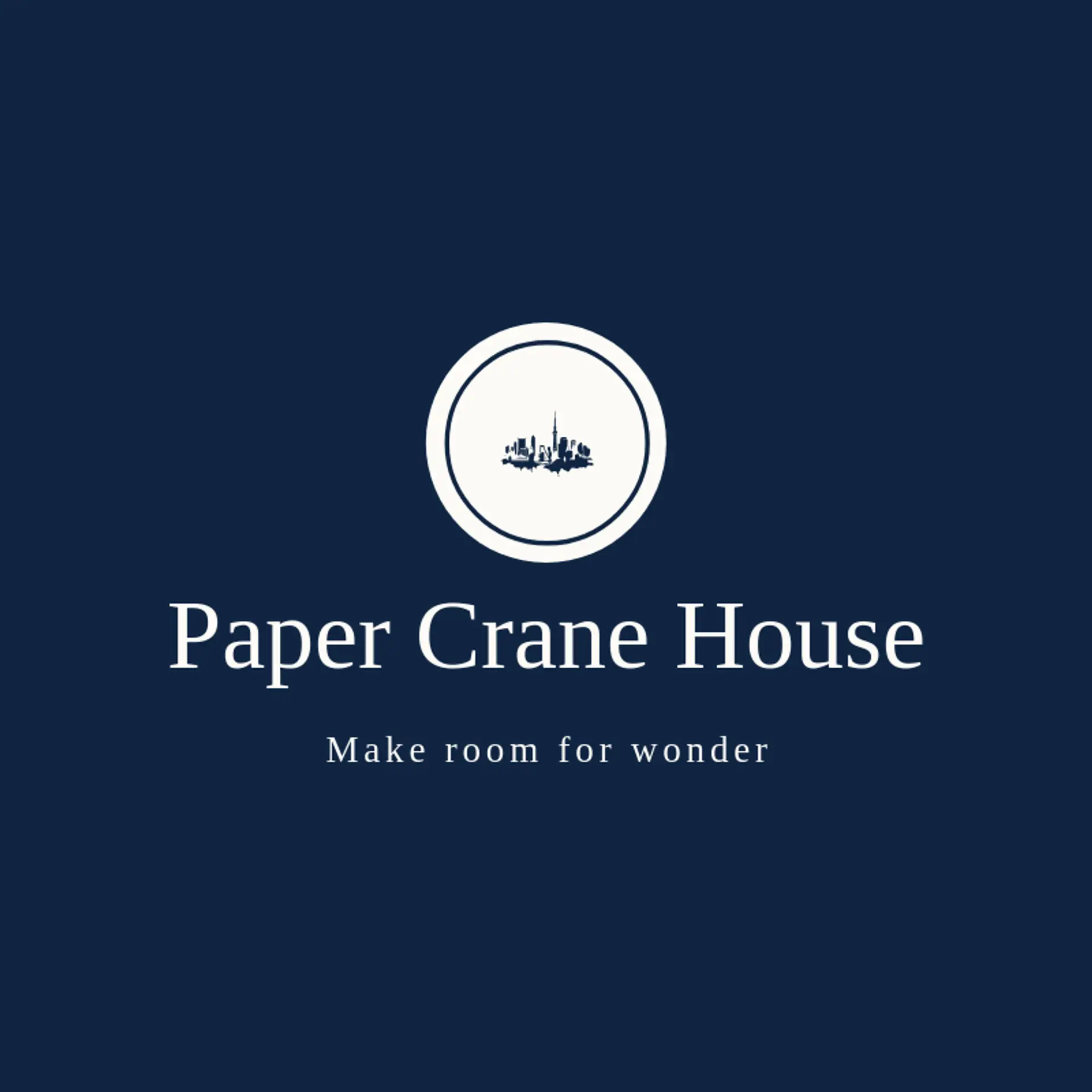 Paper Crane House logo for tokyo