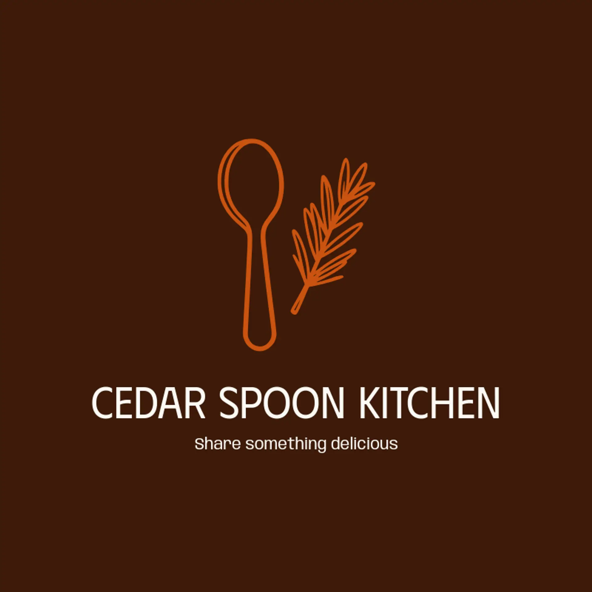 Cedar Spoon Kitchen logo for kitchen
