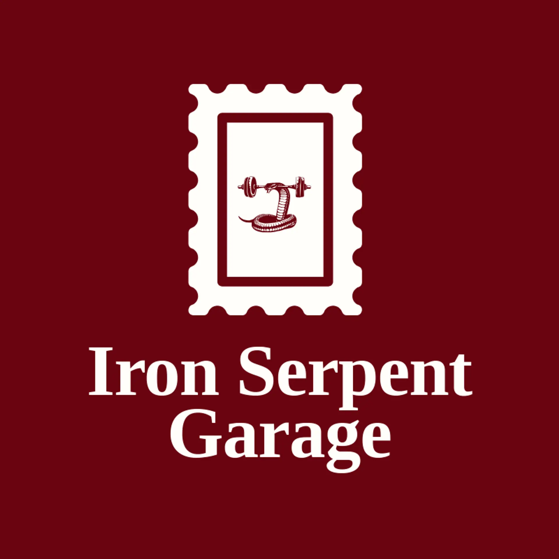 Iron Serpent Garage logo for cobra