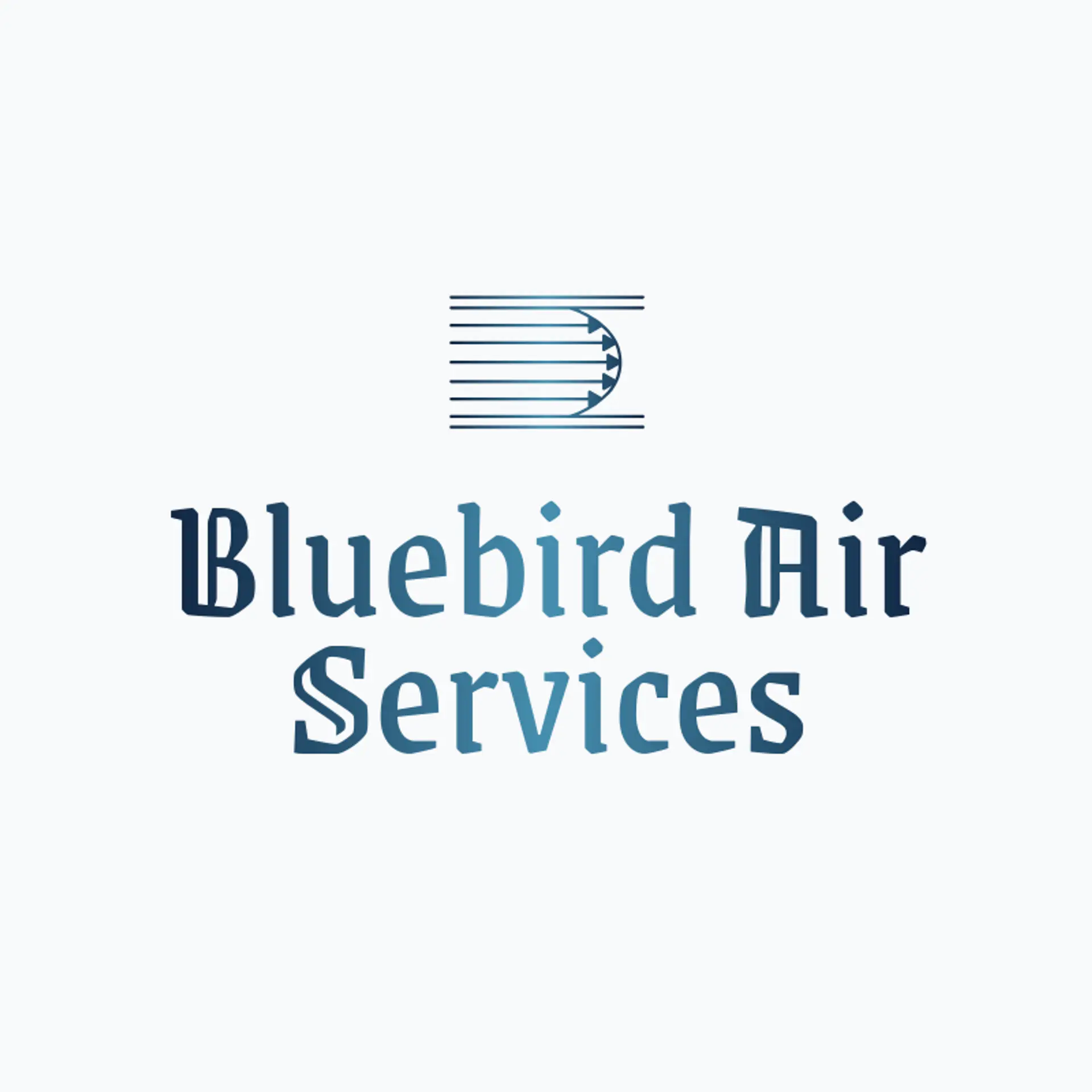 Bluebird Air Services logo for airflow