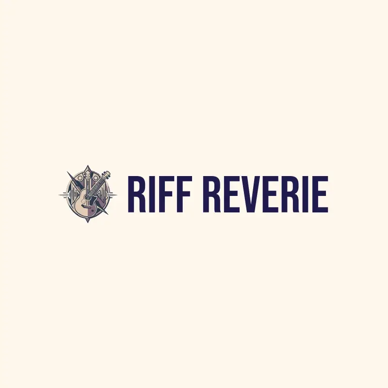 The song name Riff Reverie as a branded logo with a color icon