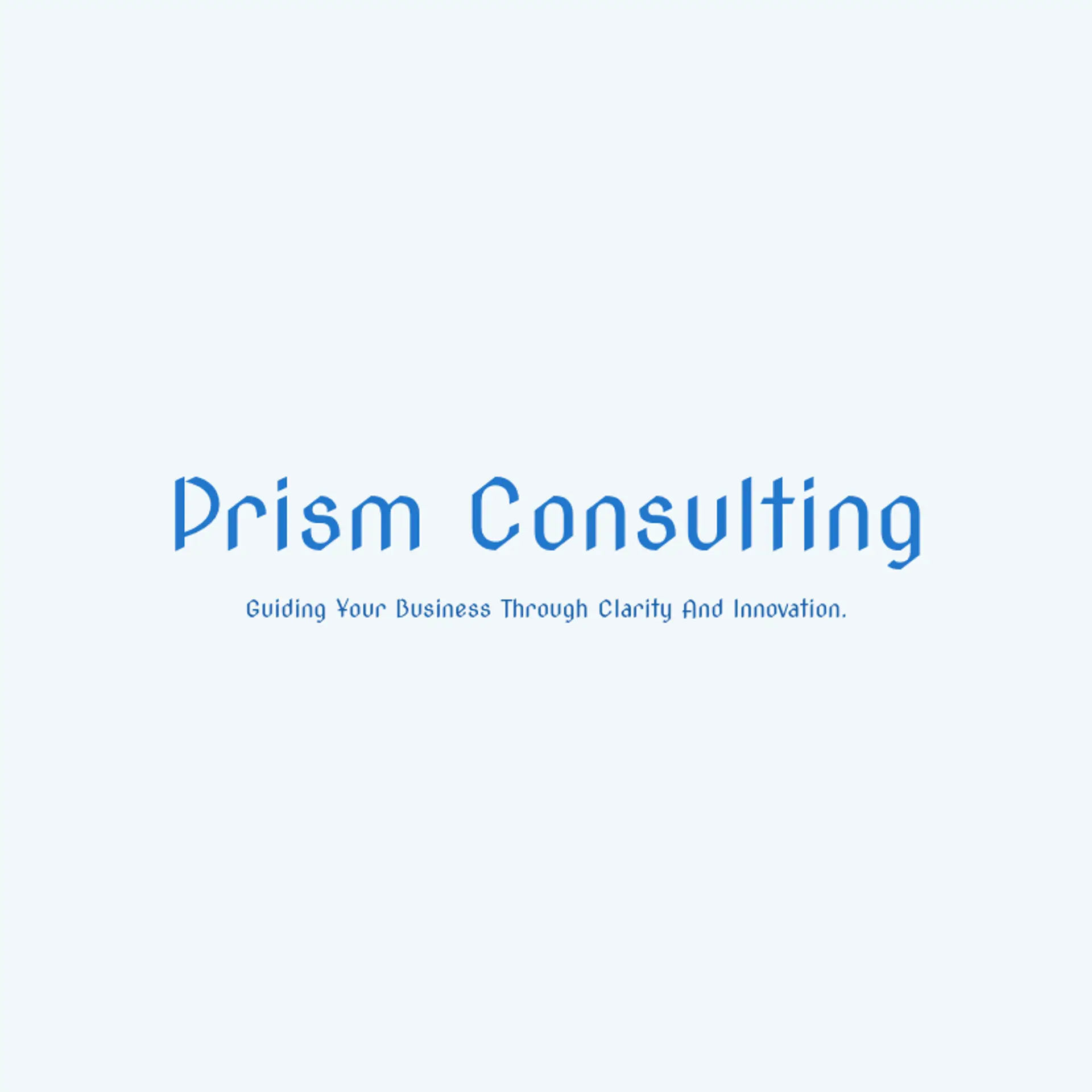 Prism Consulting logo for consulting