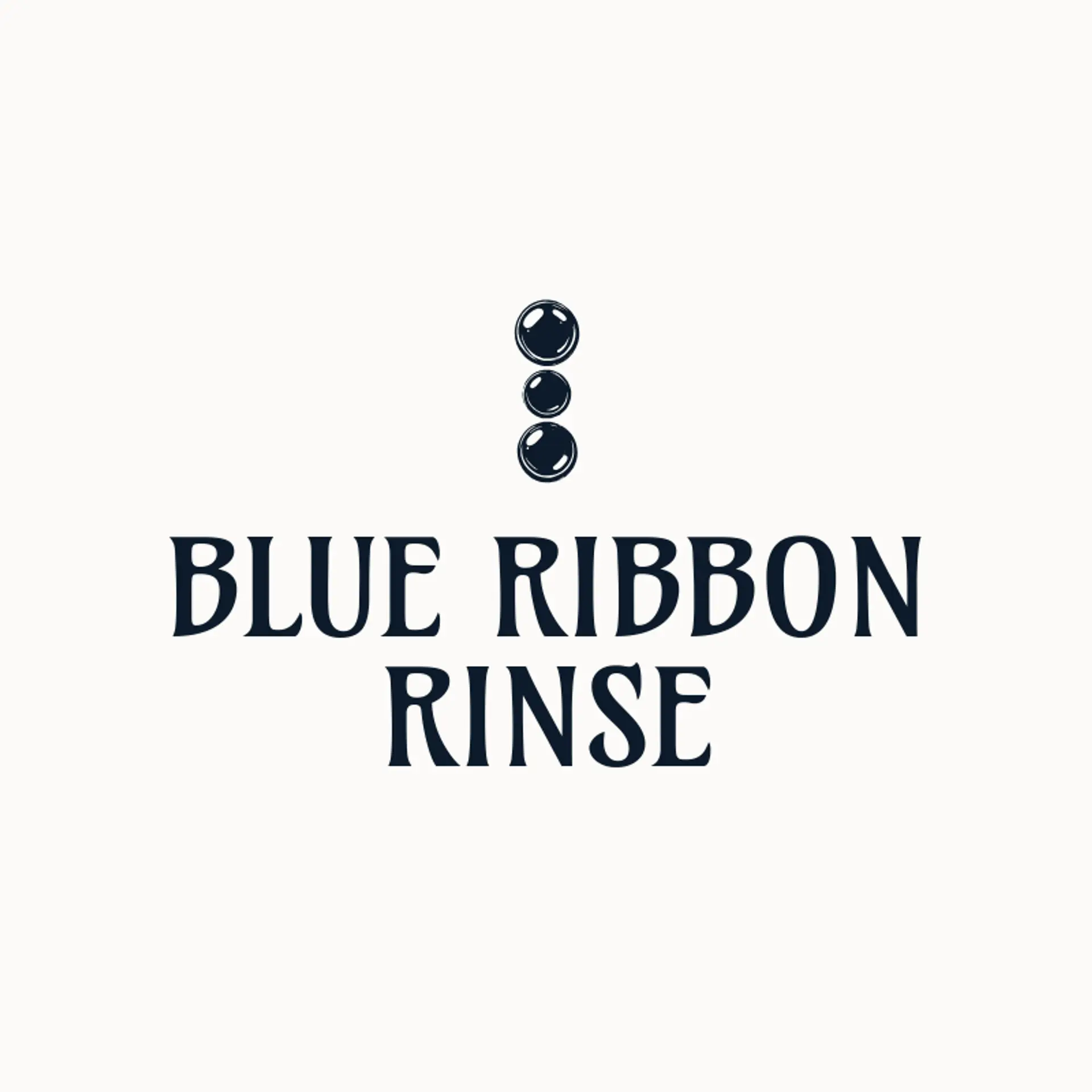 Blue Ribbon Rinse logo for car wash