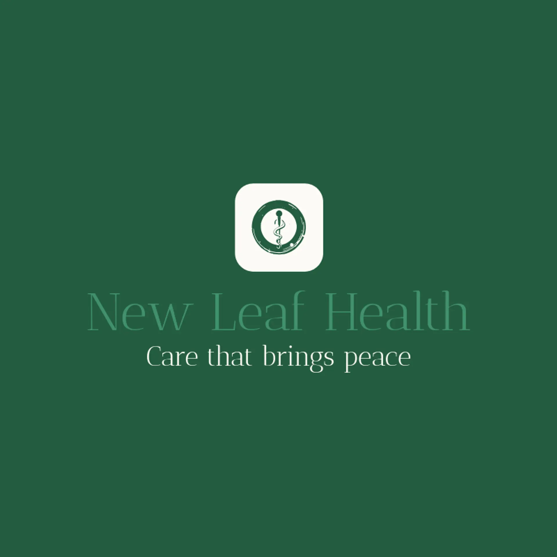 New Leaf Health logo for Caduceus