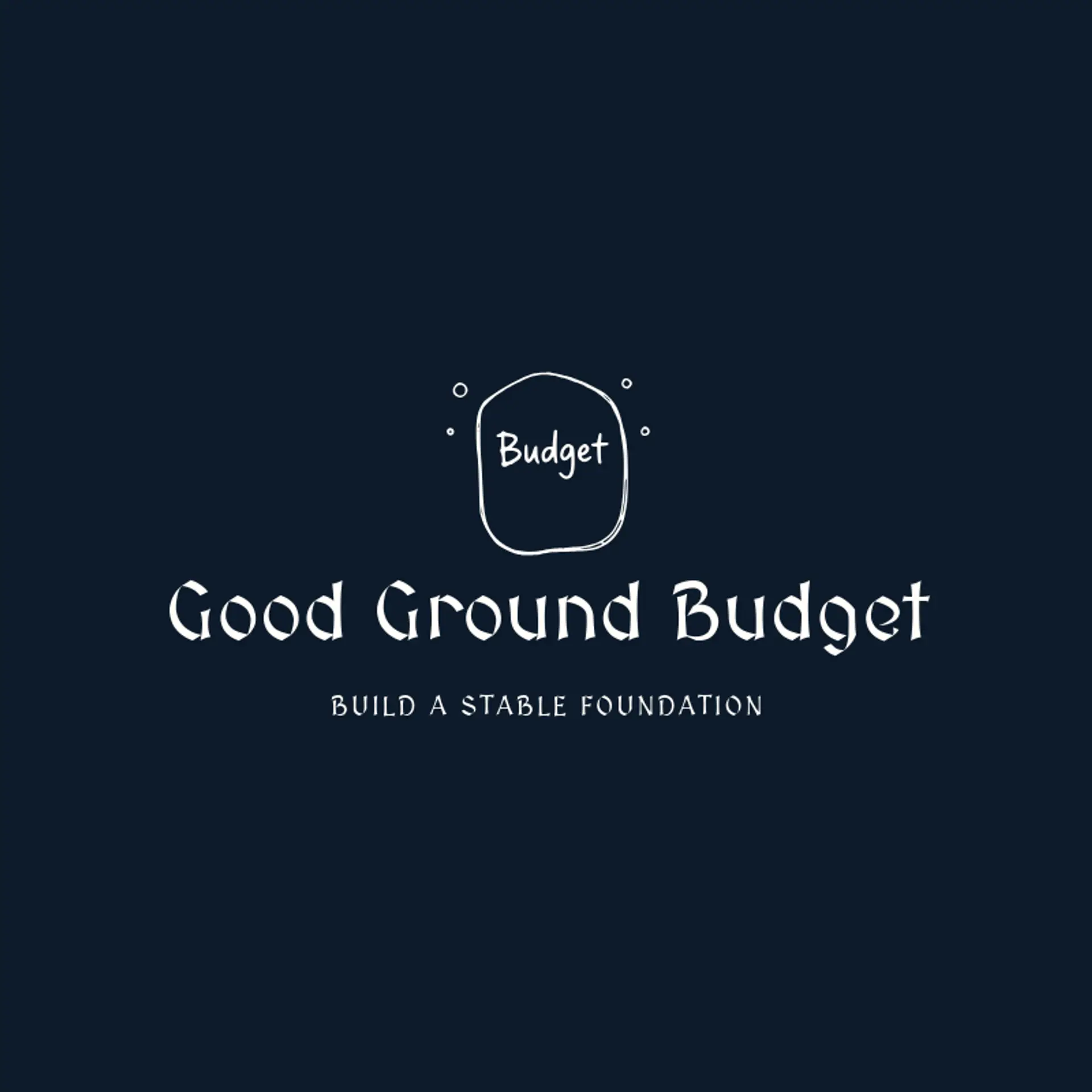 Good Ground Budget logo for budget