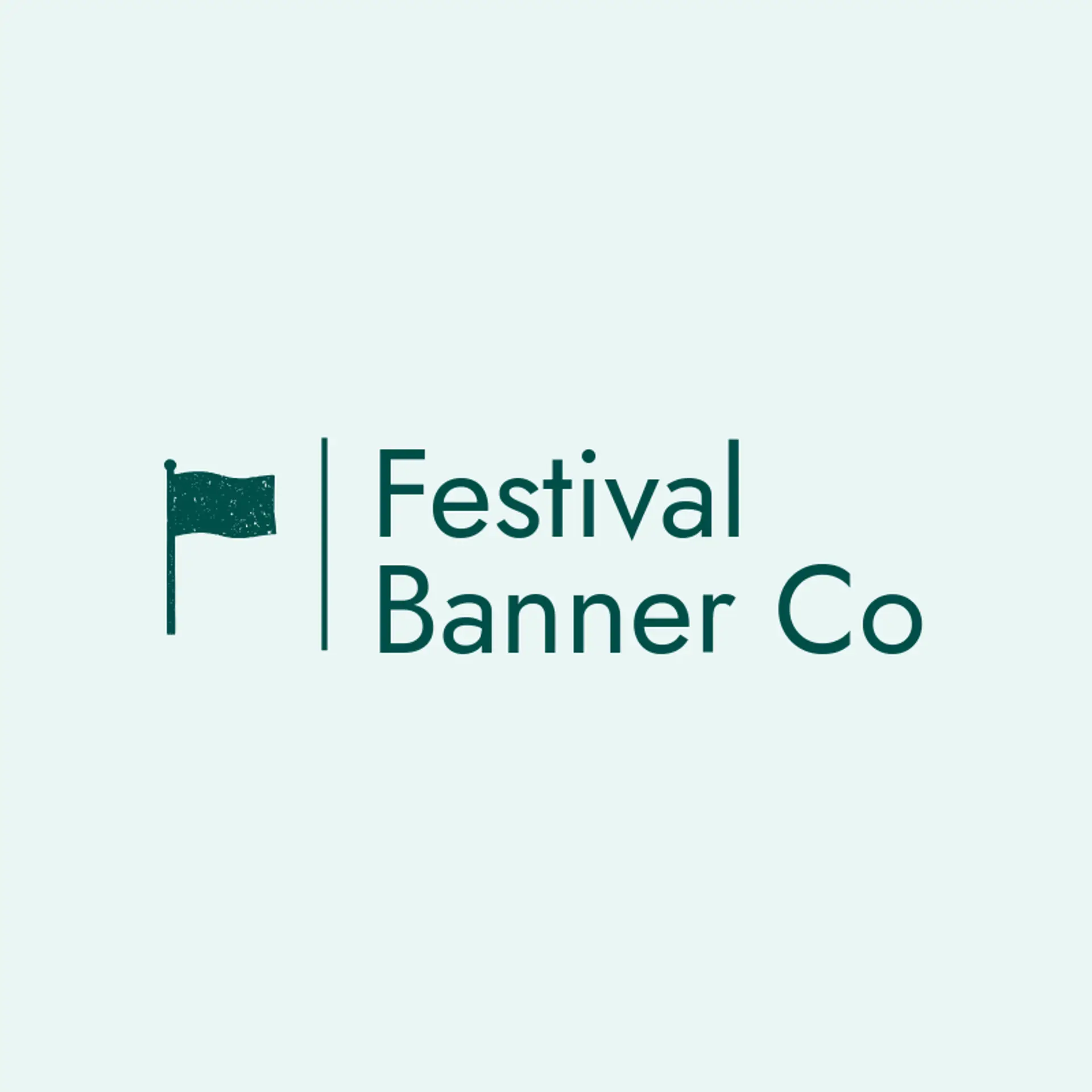 Festival Banner Co logo for flag
