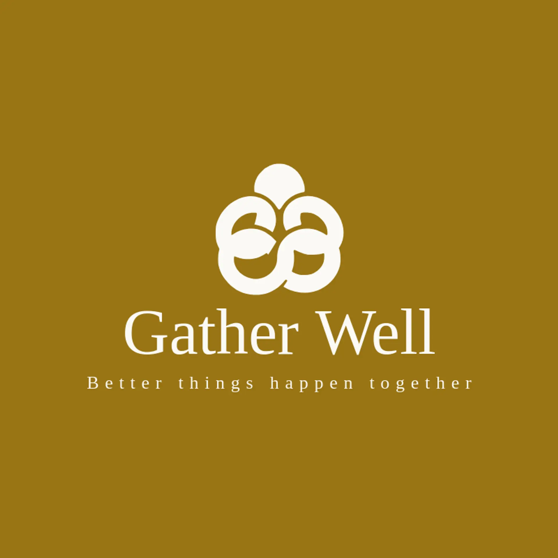 Gather Well logo for social
