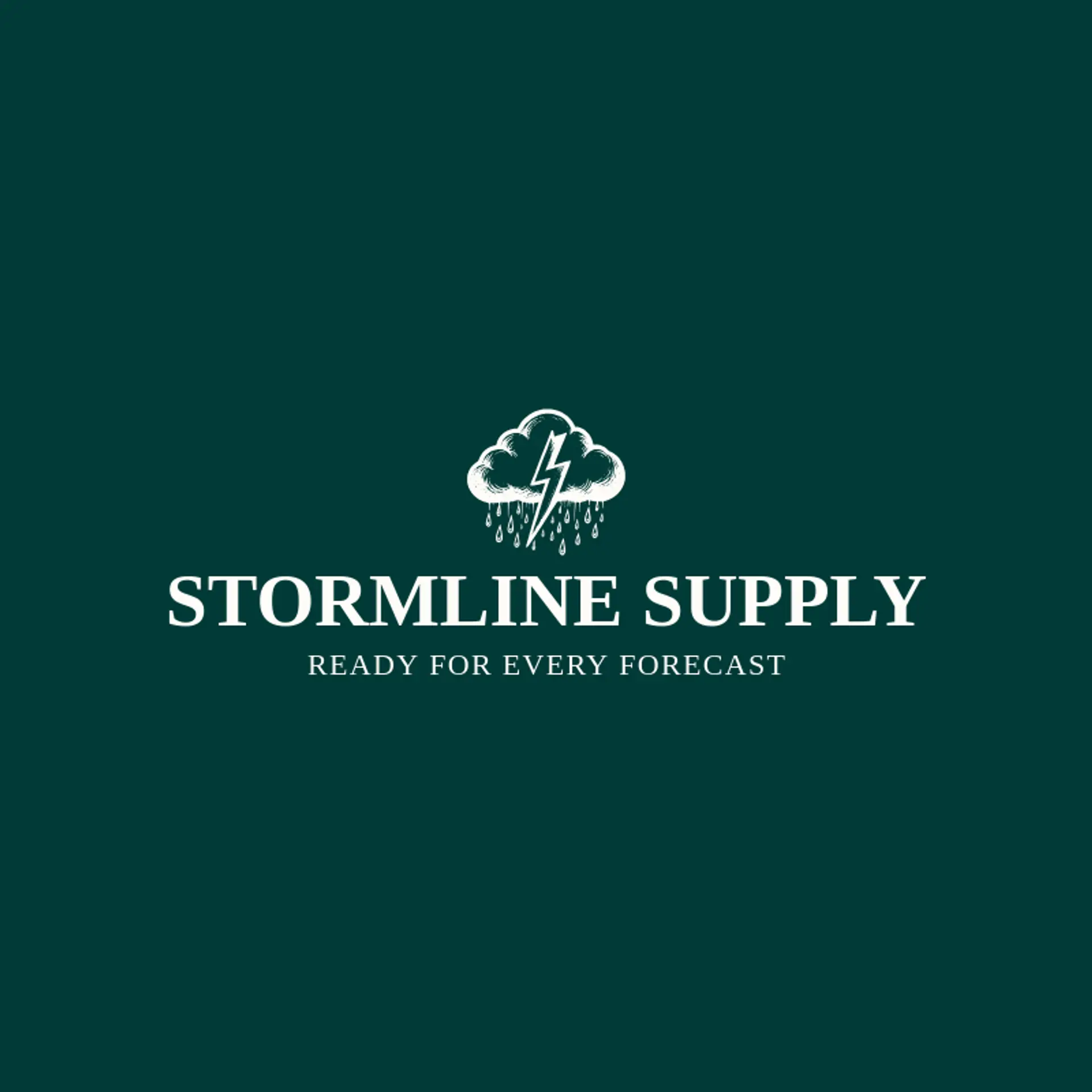 Stormline Supply logo for rain