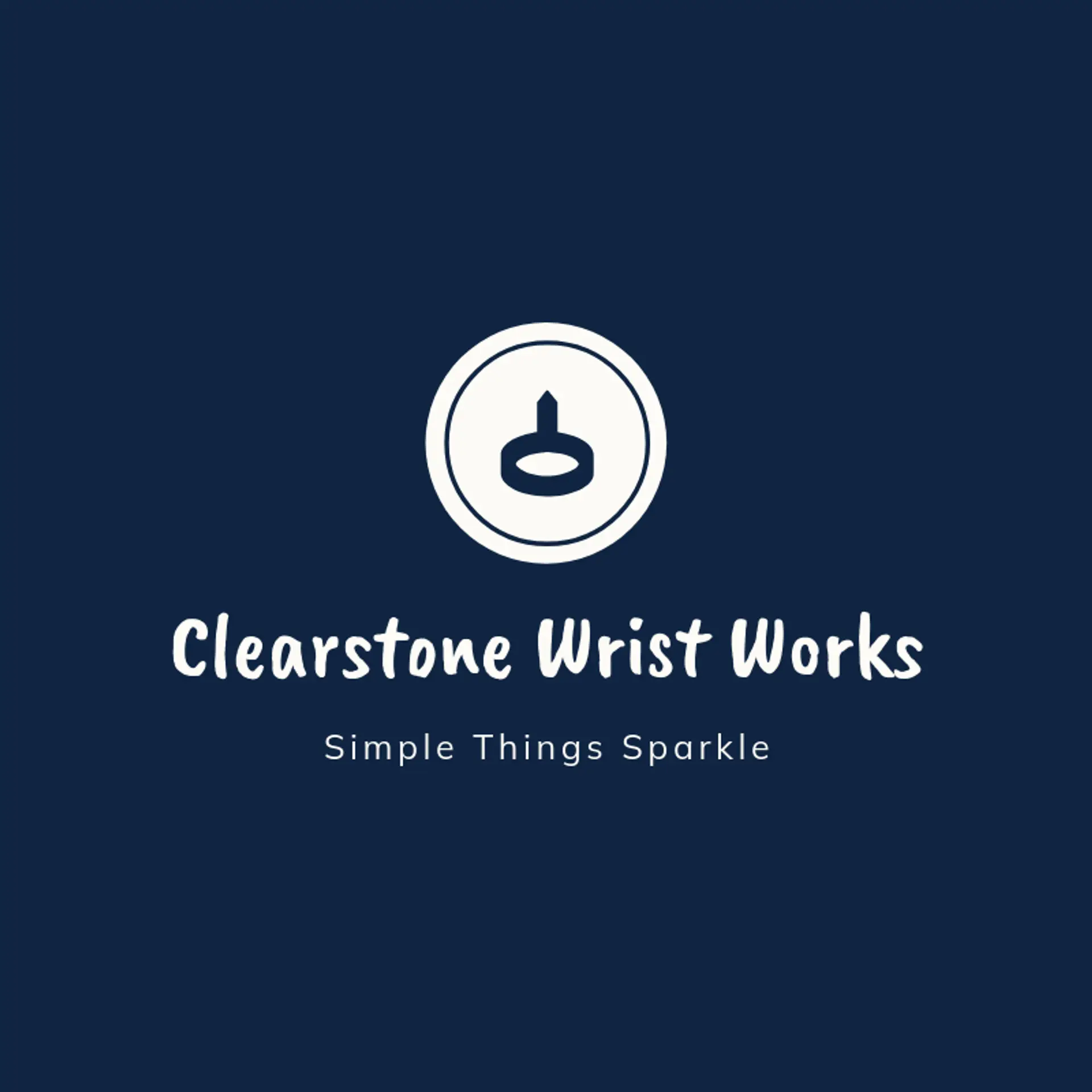 Clearstone Wrist Works logo for bracelet