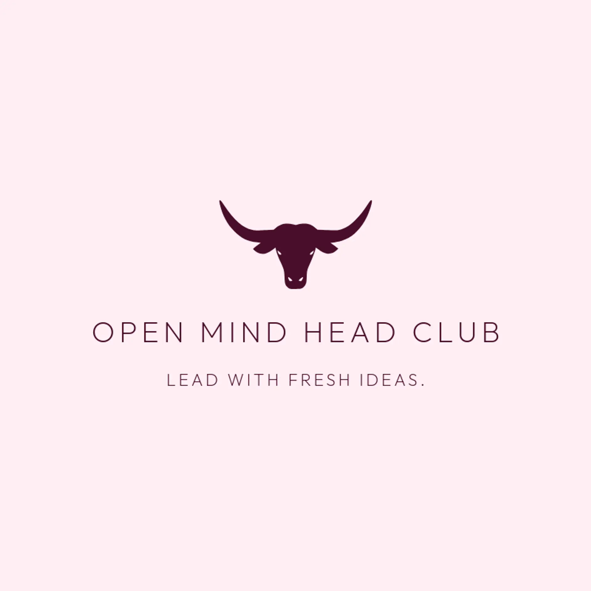 Open Mind Head Club logo for head