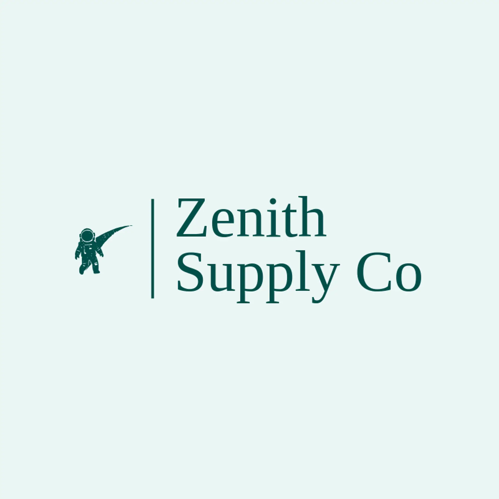 Zenith Supply Co logo for astronaut