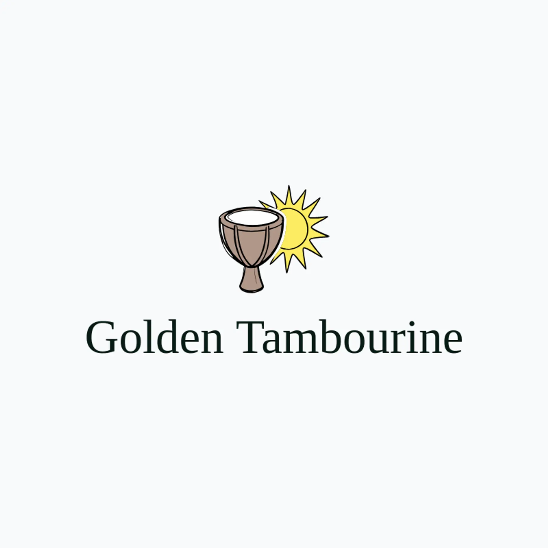 Golden Tambourine logo for fiesta