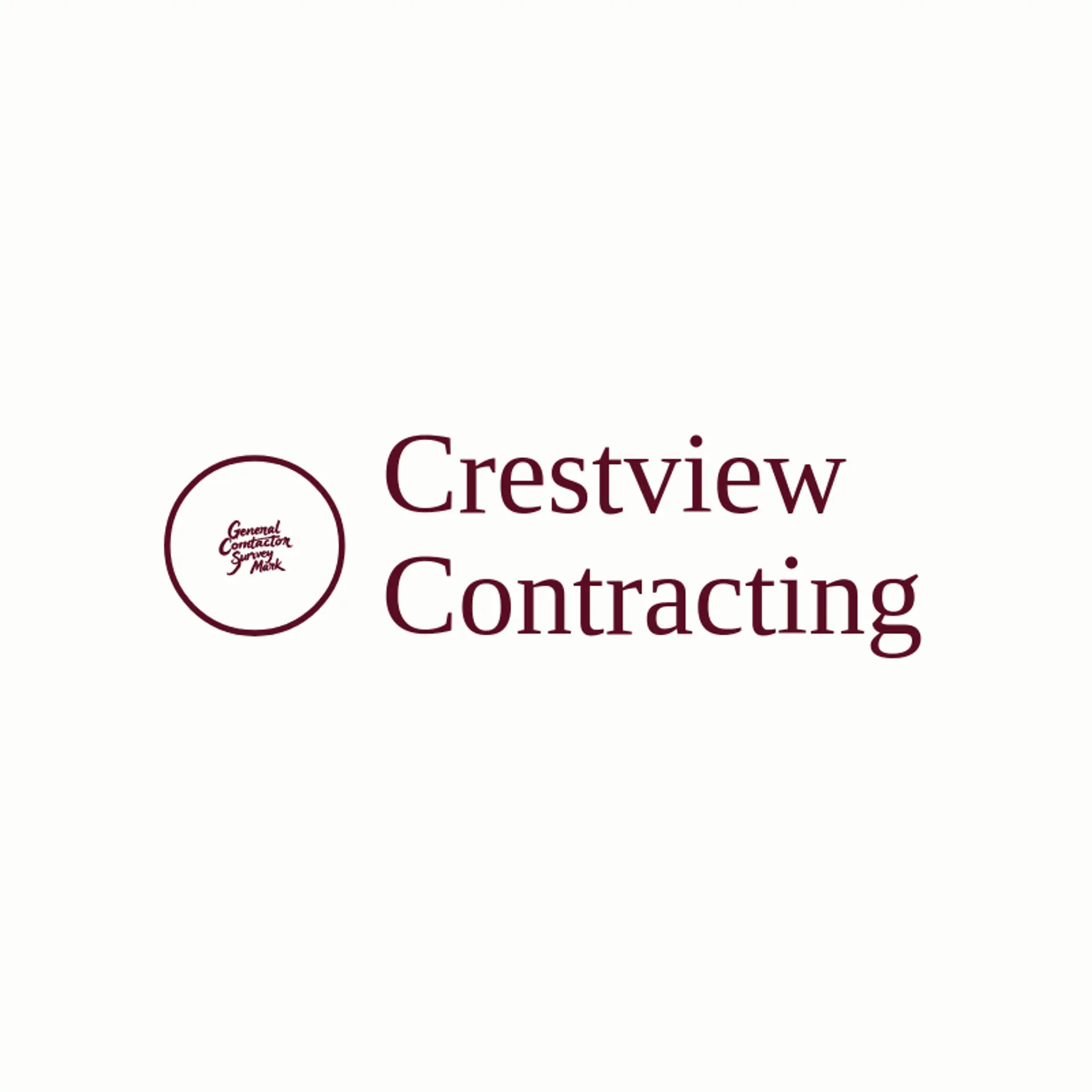 Crestview Contracting logo for general contractor