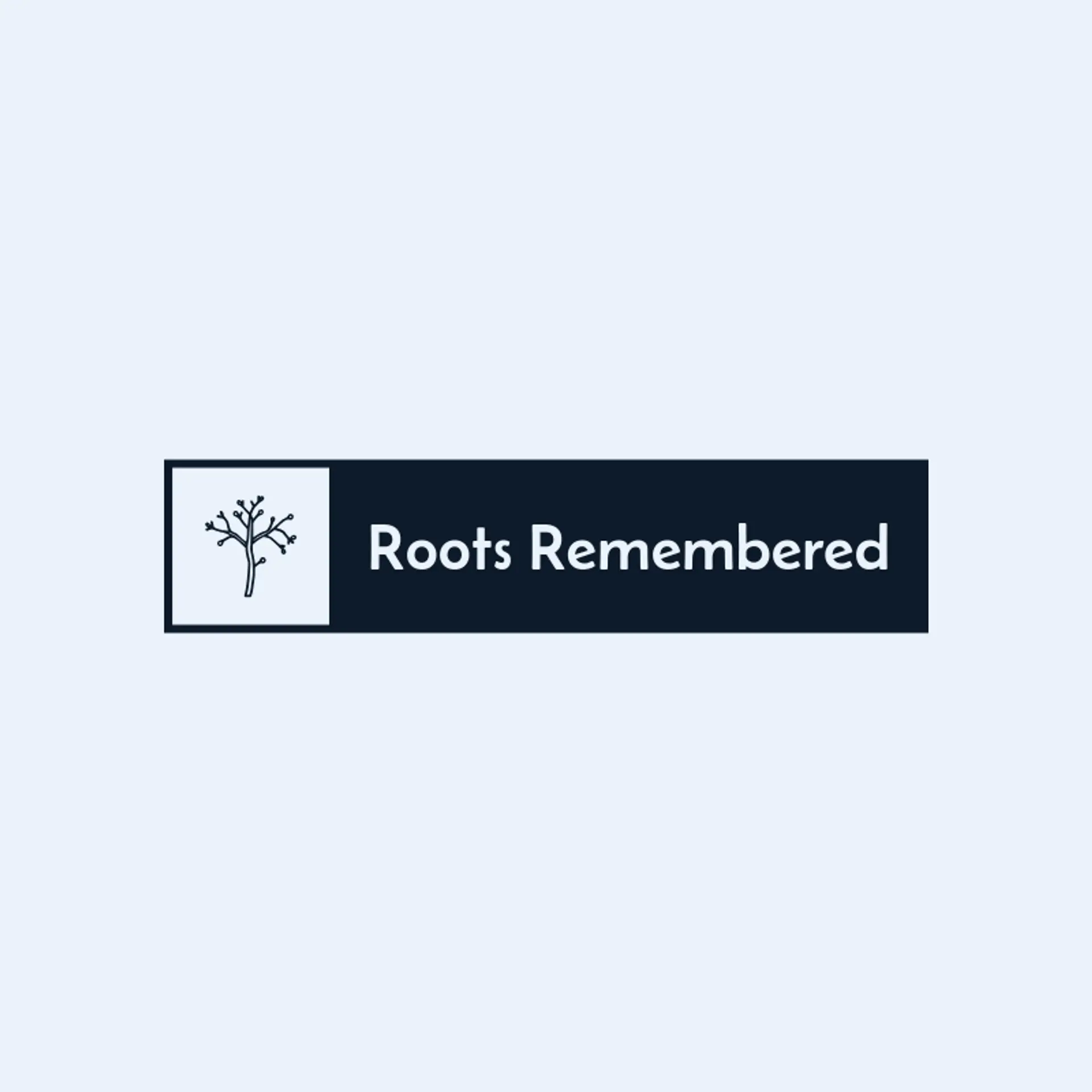 Roots Remembered logo for ancestry