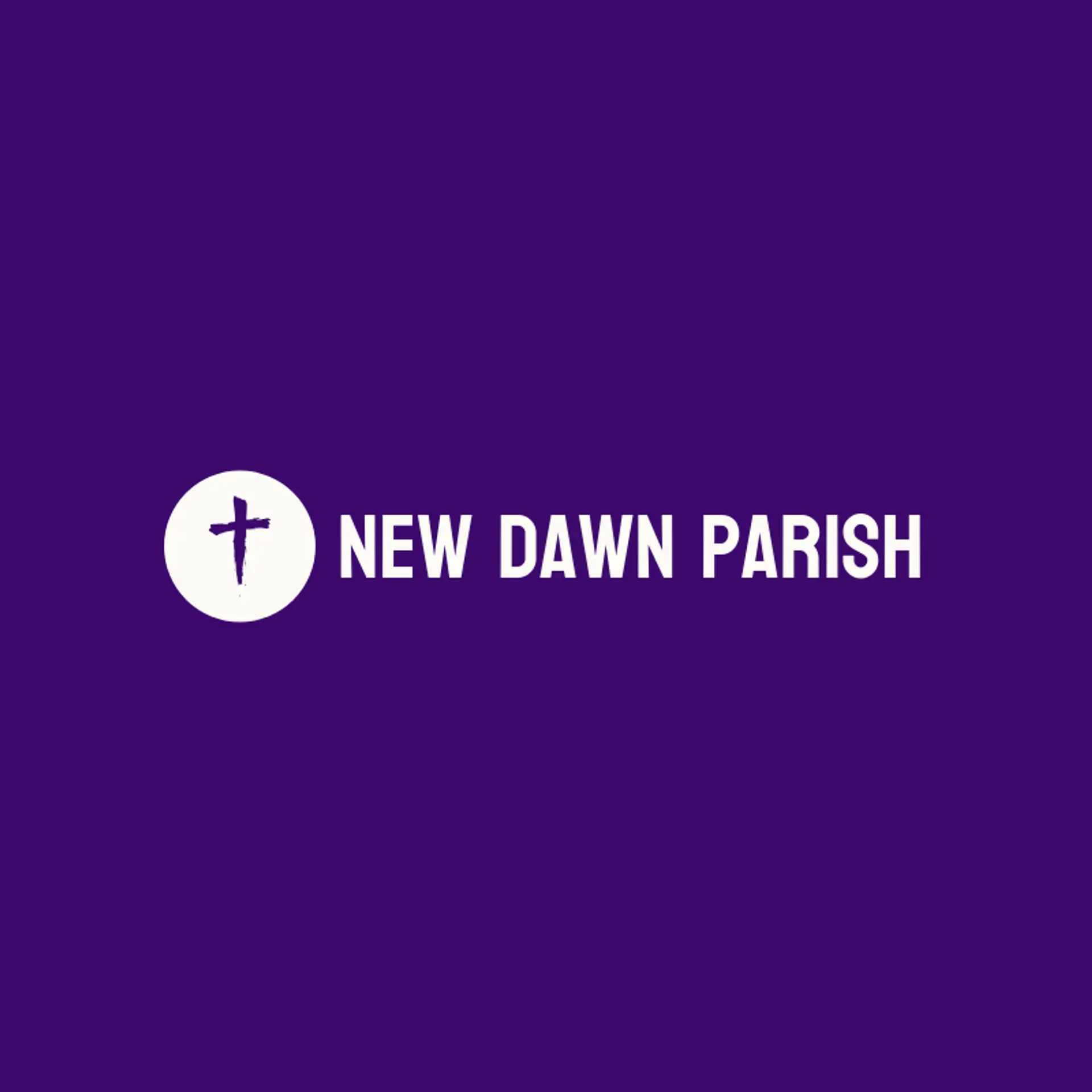 New Dawn Parish logo for catholic