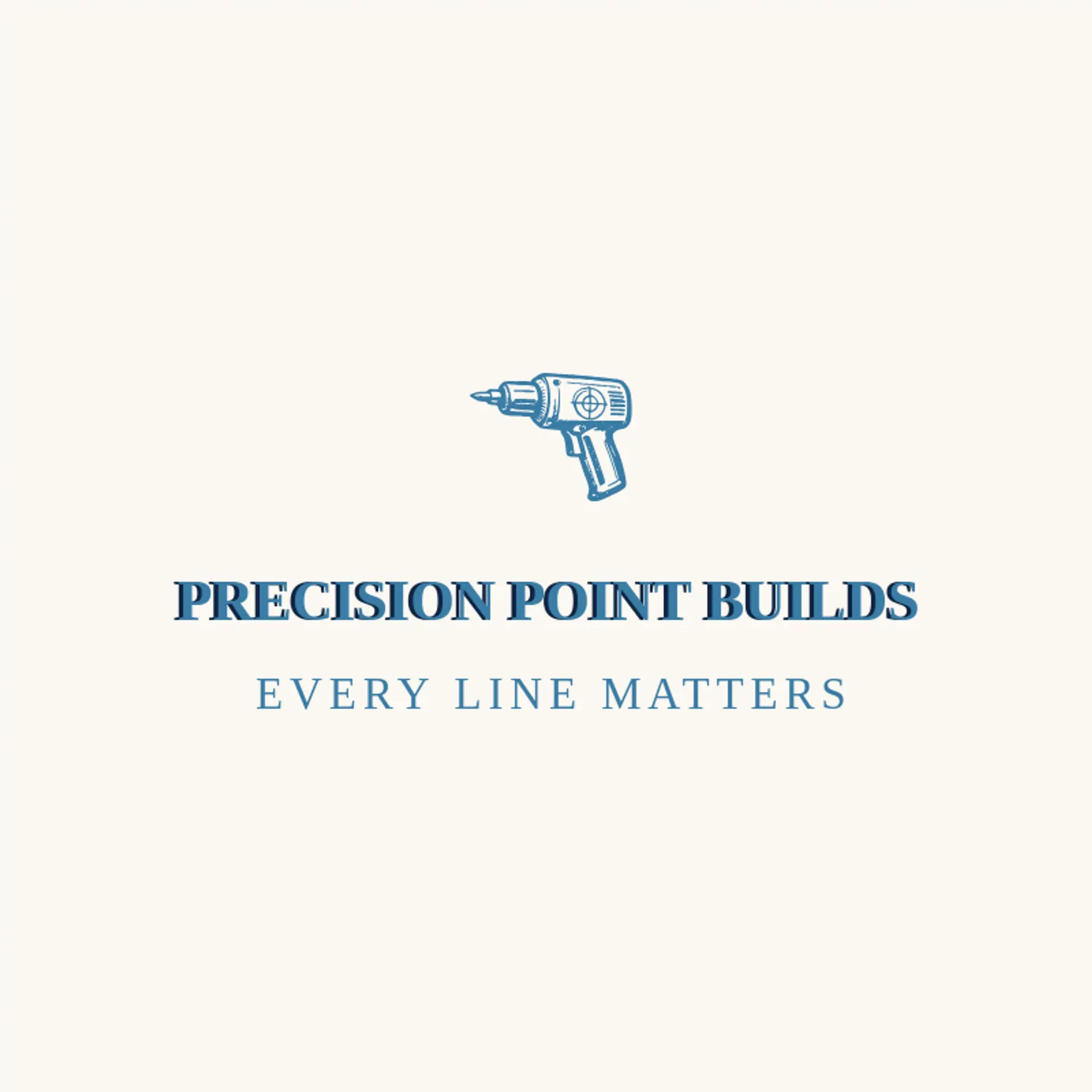 Precision Point Builds logo for contractor
