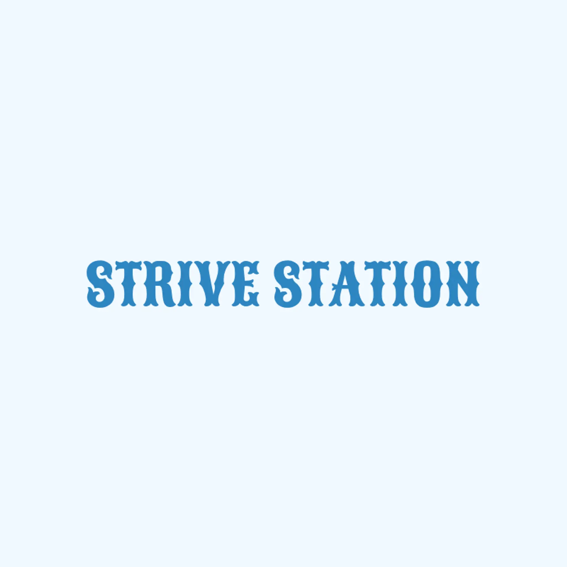 Strive Station logo for cool sports