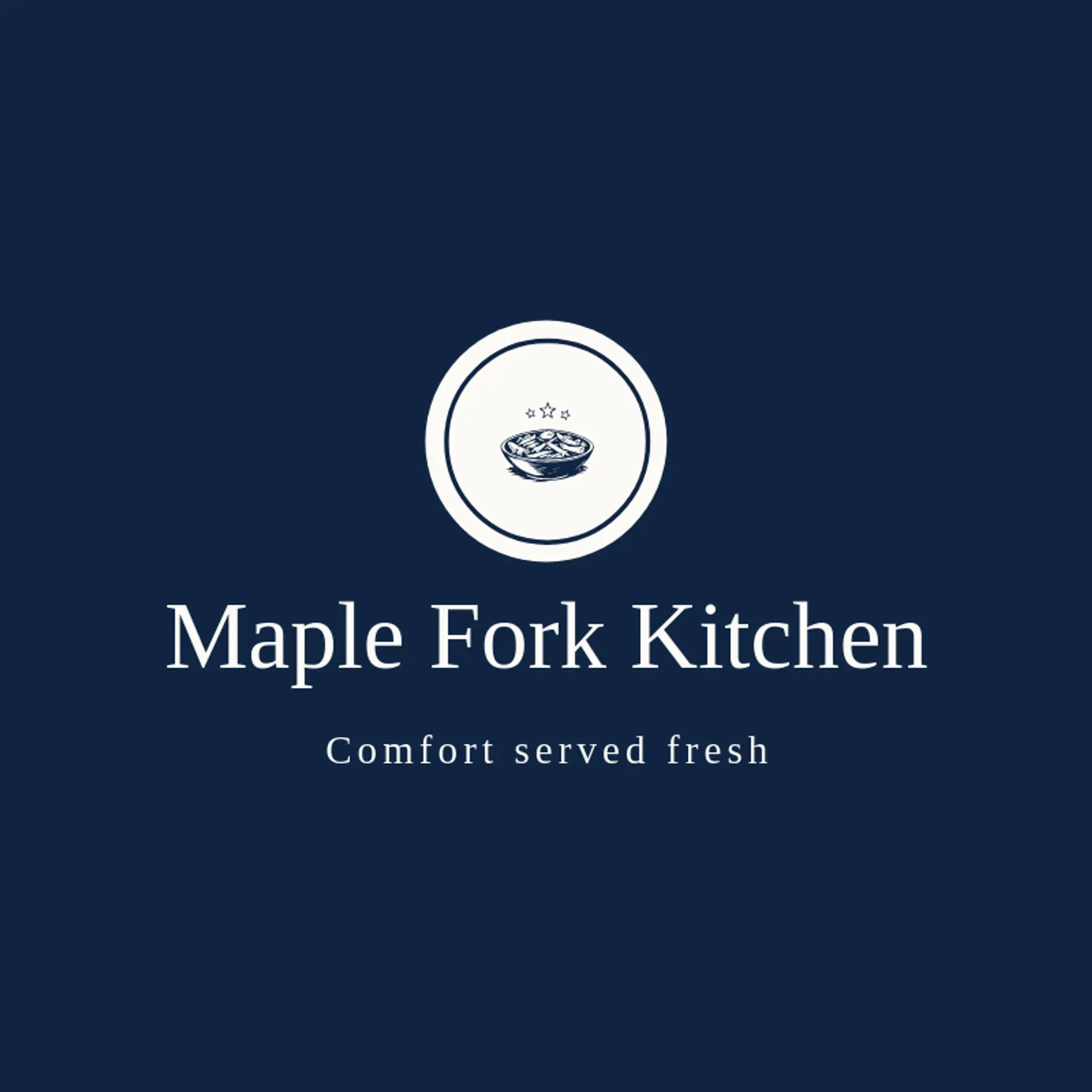 Maple Fork Kitchen logo for dish