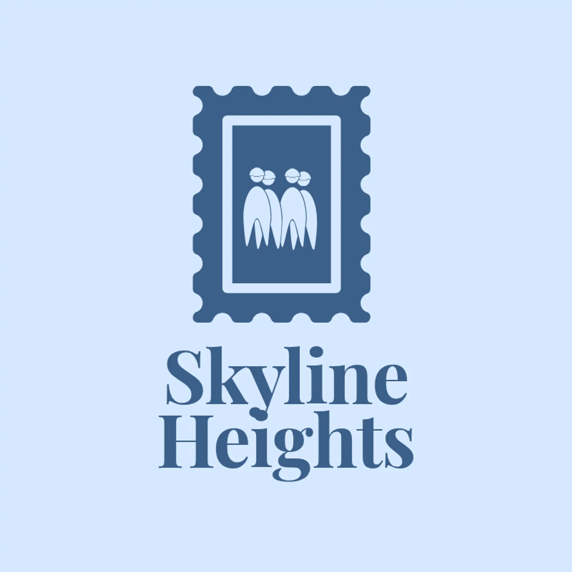 Skyline Heights logo for construction business