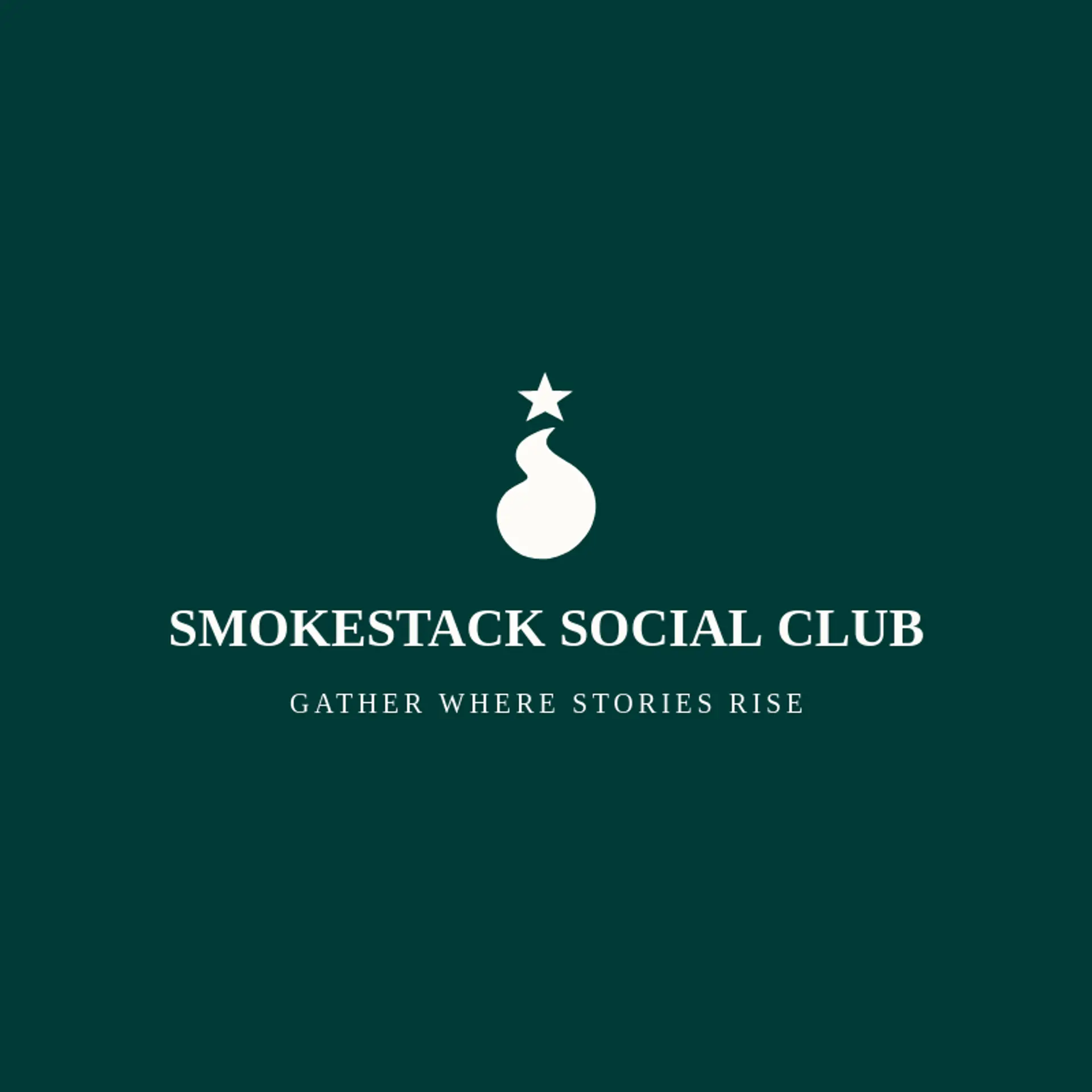 Smokestack Social Club logo for smoke