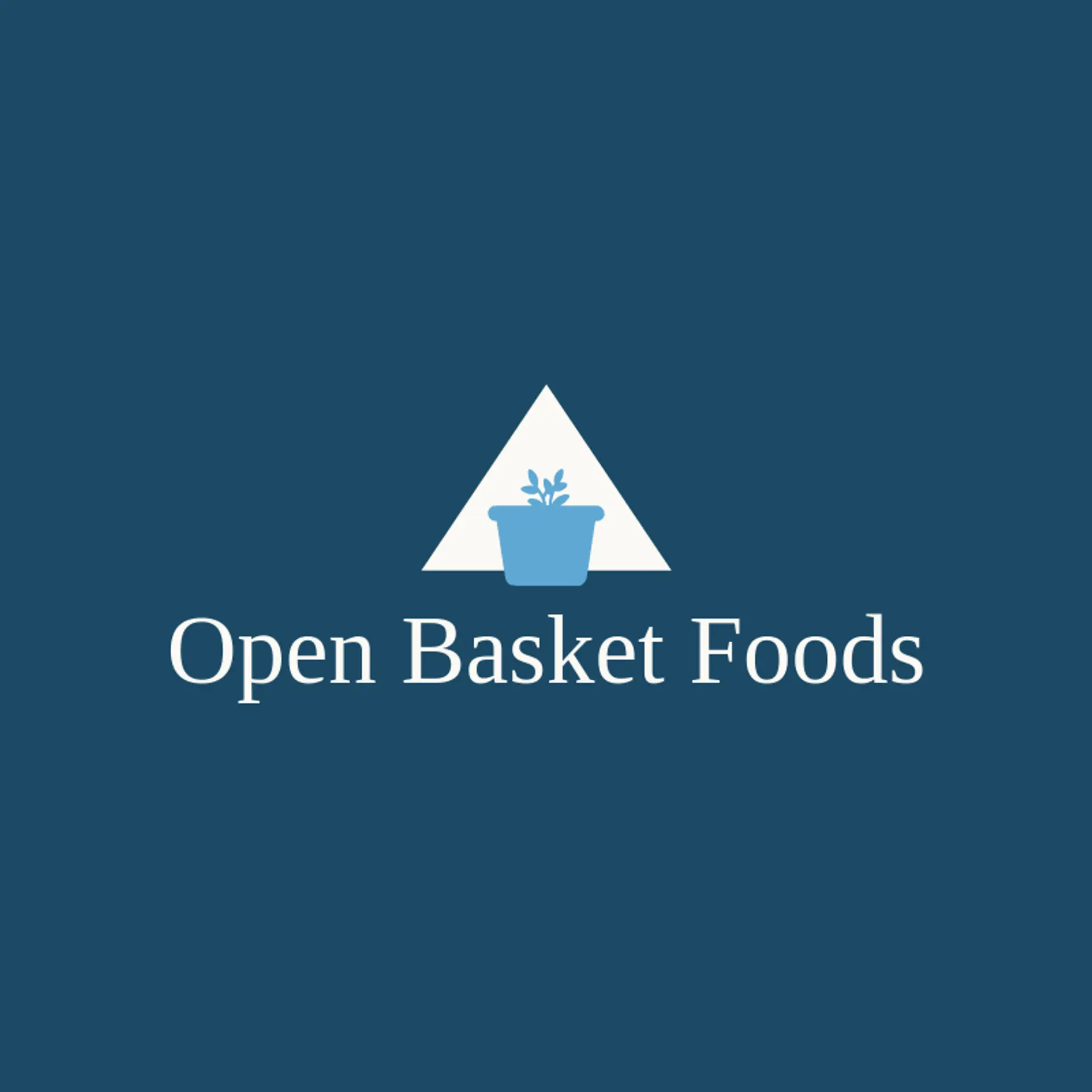 Open Basket Foods logo for grocery