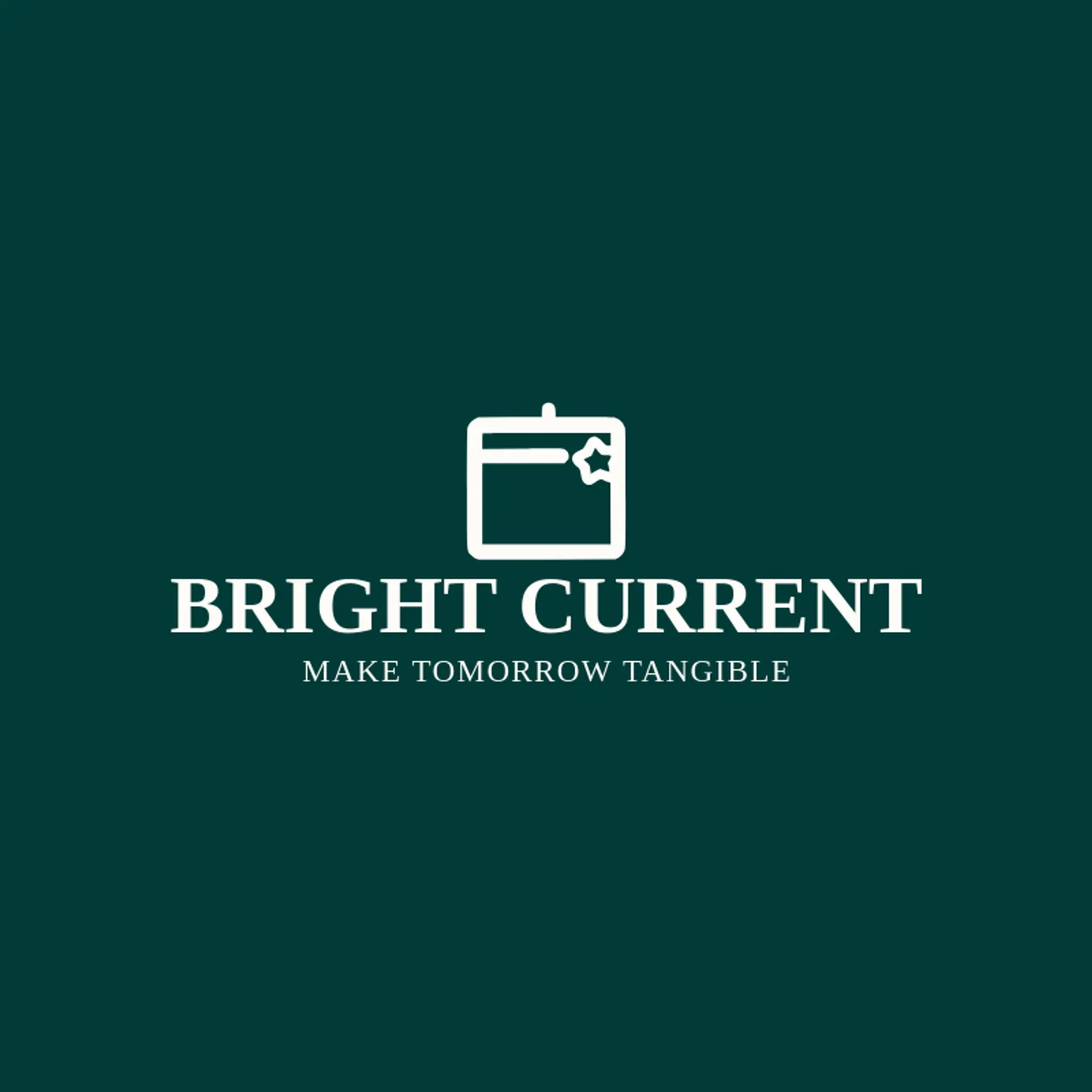Bright Current logo for electronics