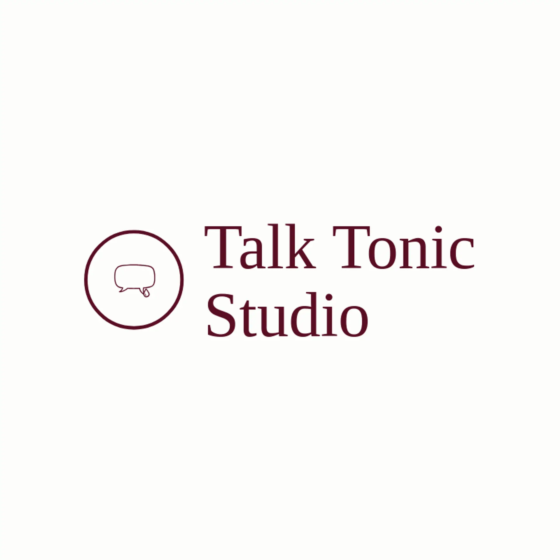 Talk Tonic Studio logo for chatbot