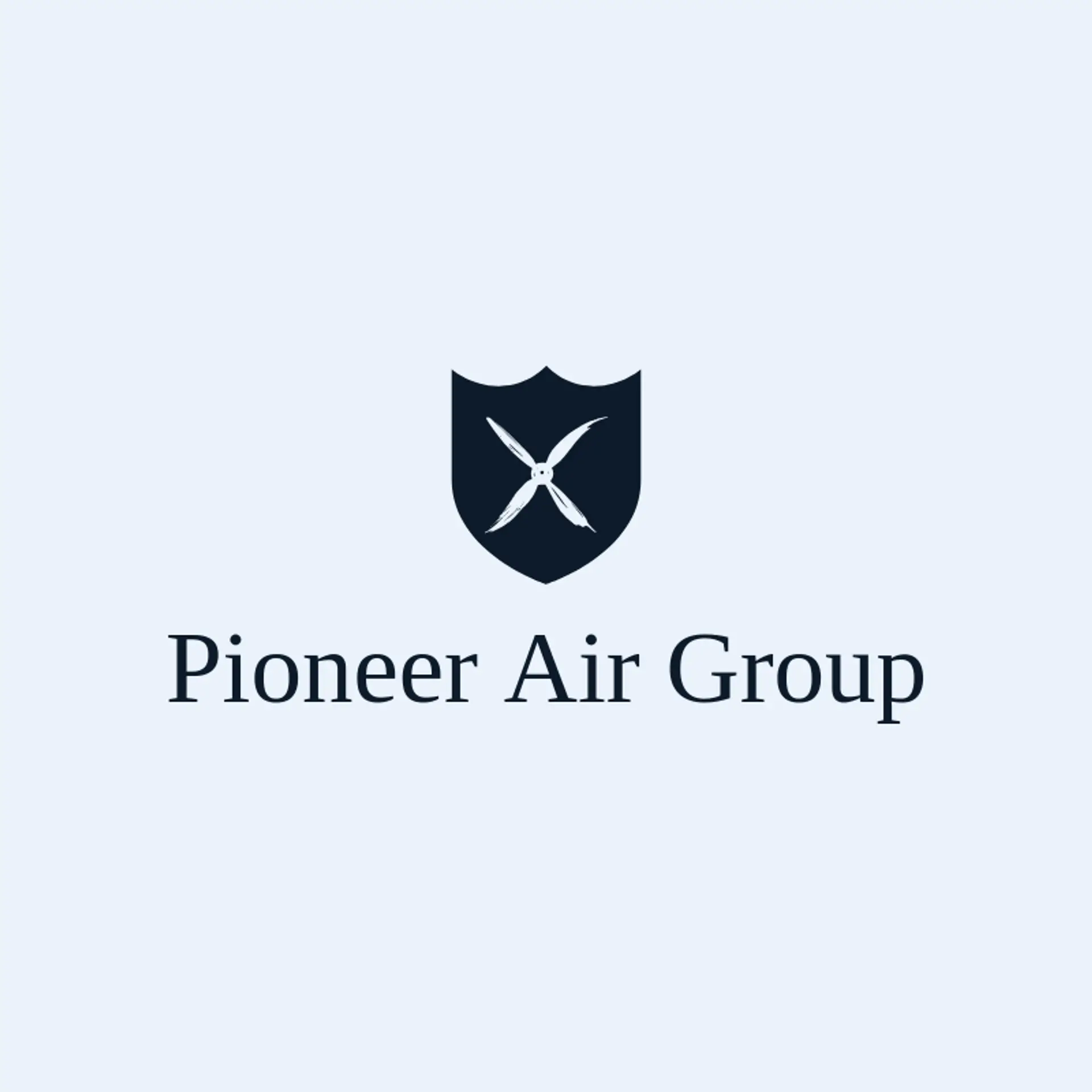 Pioneer Air Group logo for air force