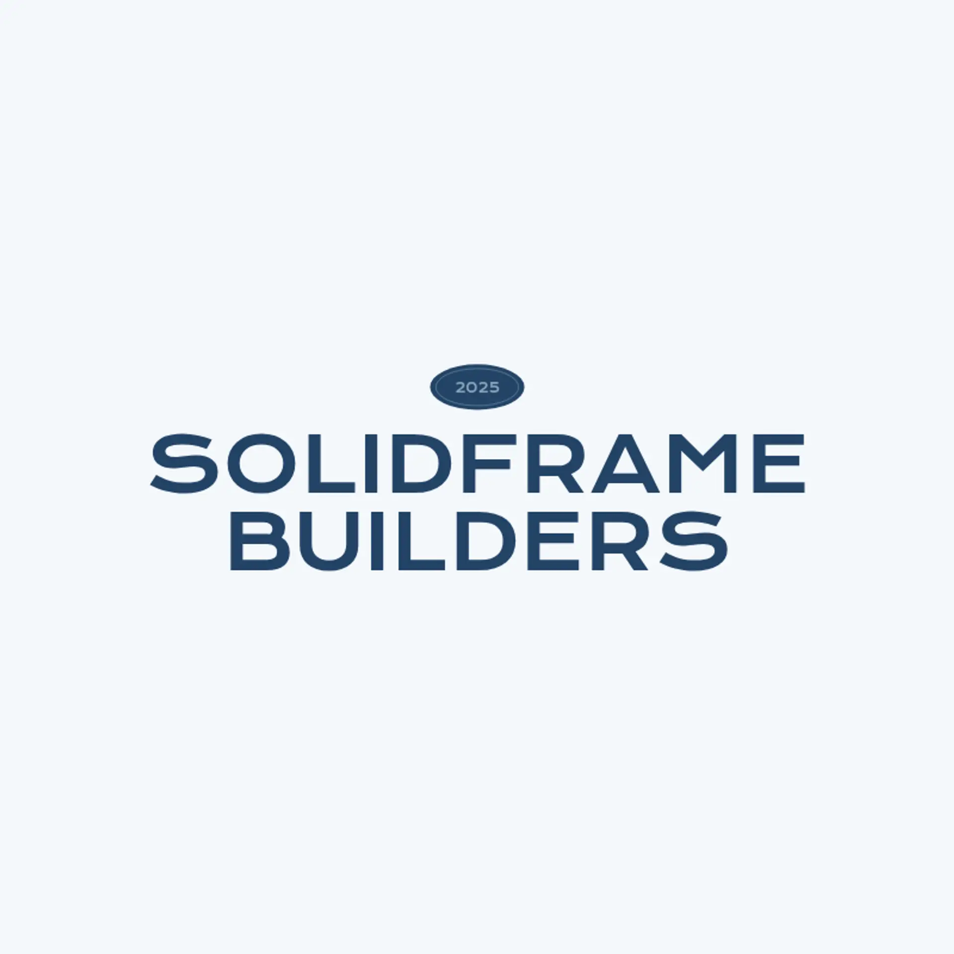 SolidFrame Builders logo for general construction