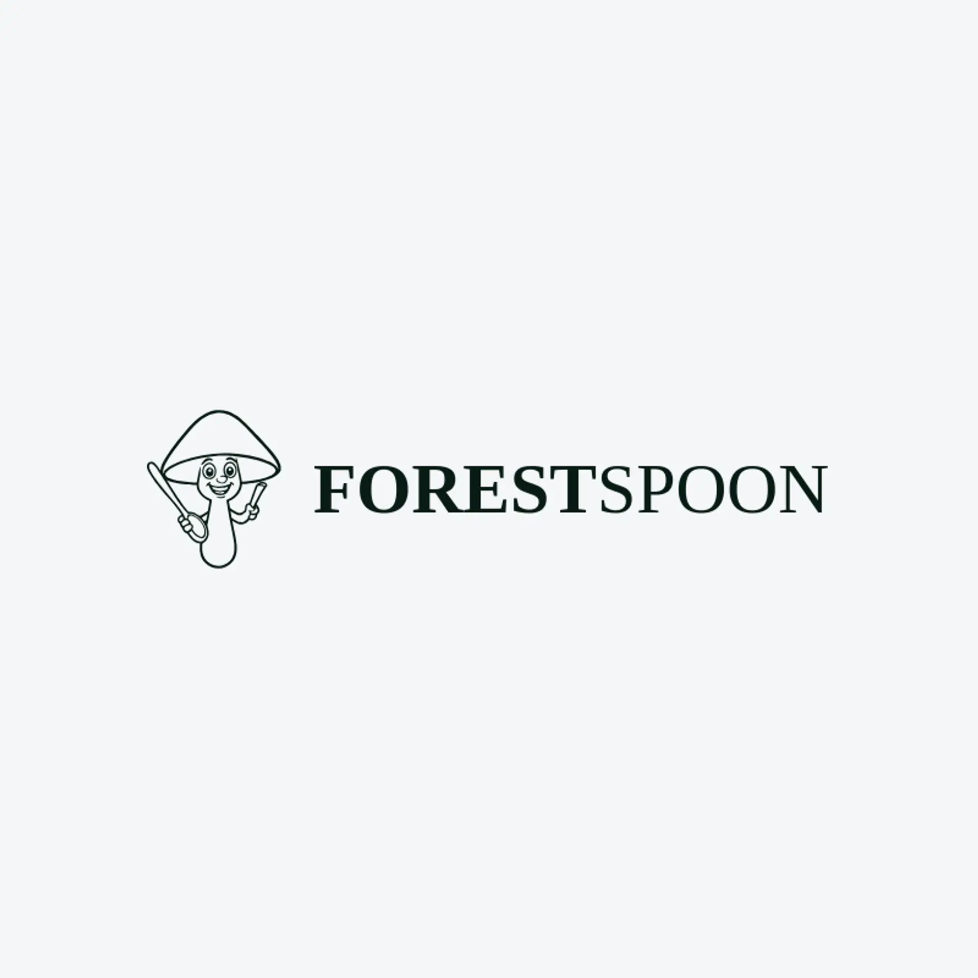 Forest Spoon logo for mushroom