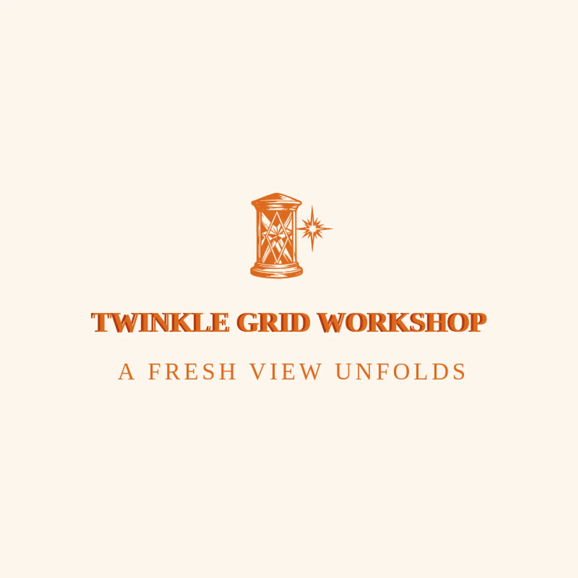 Twinkle Grid Workshop logo for kaleidoscope