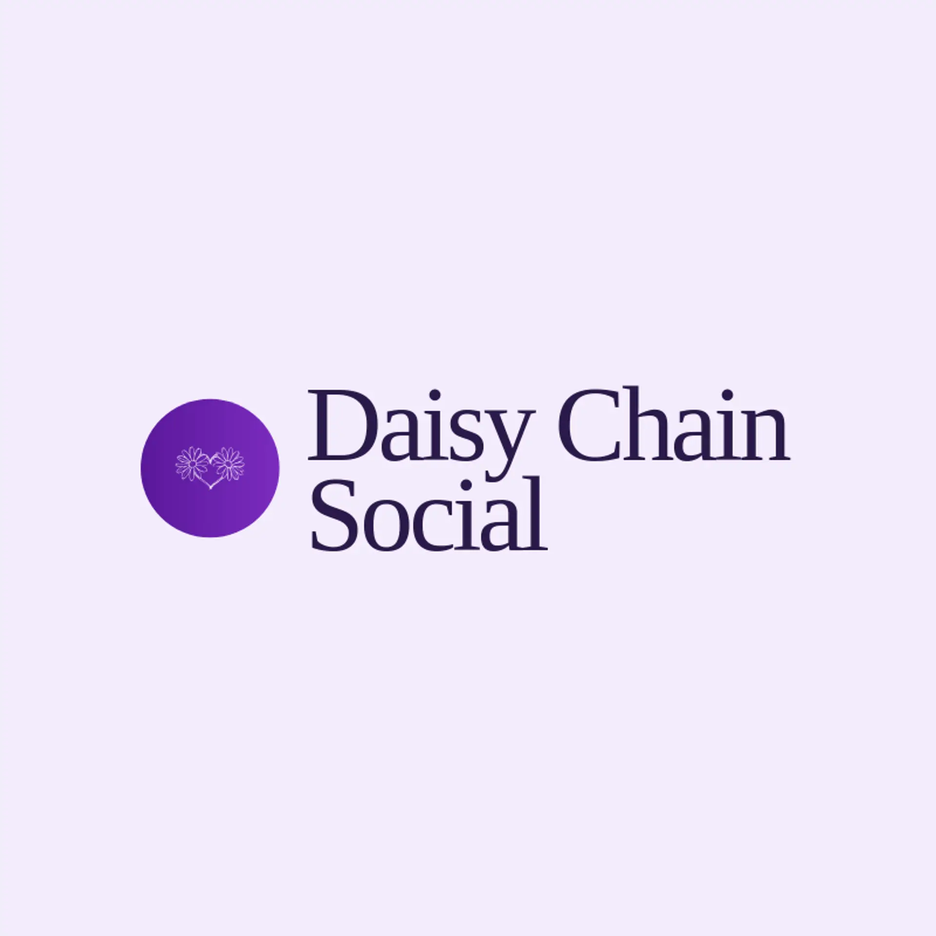 Daisy Chain Social logo for dating