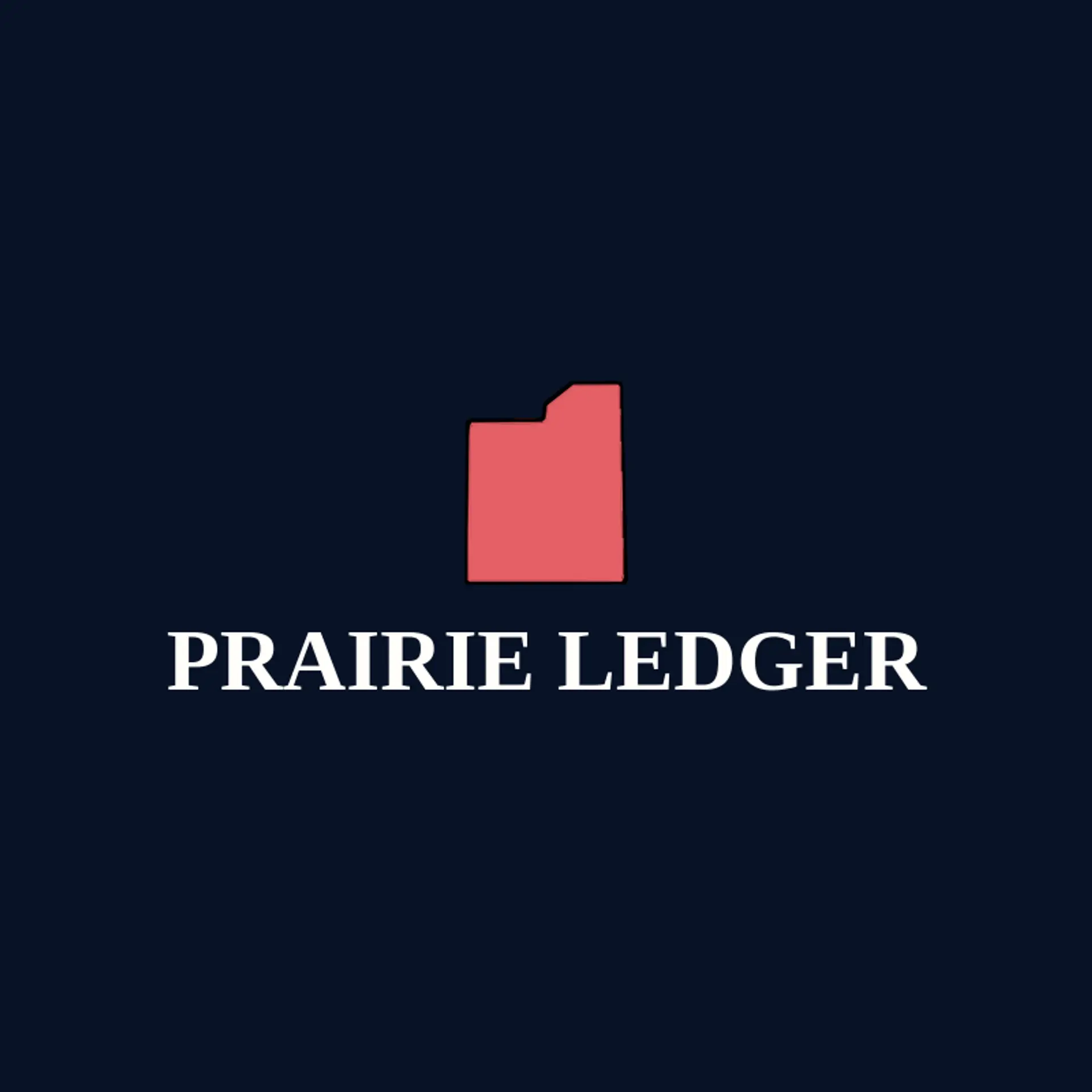 Prairie Ledger logo for nebraska