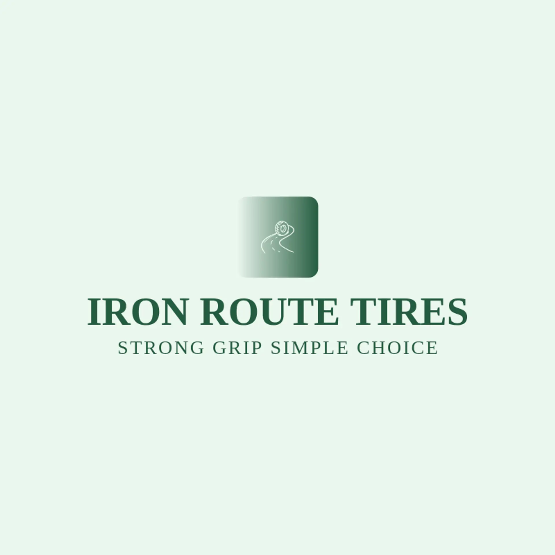Iron Route Tires logo for tire