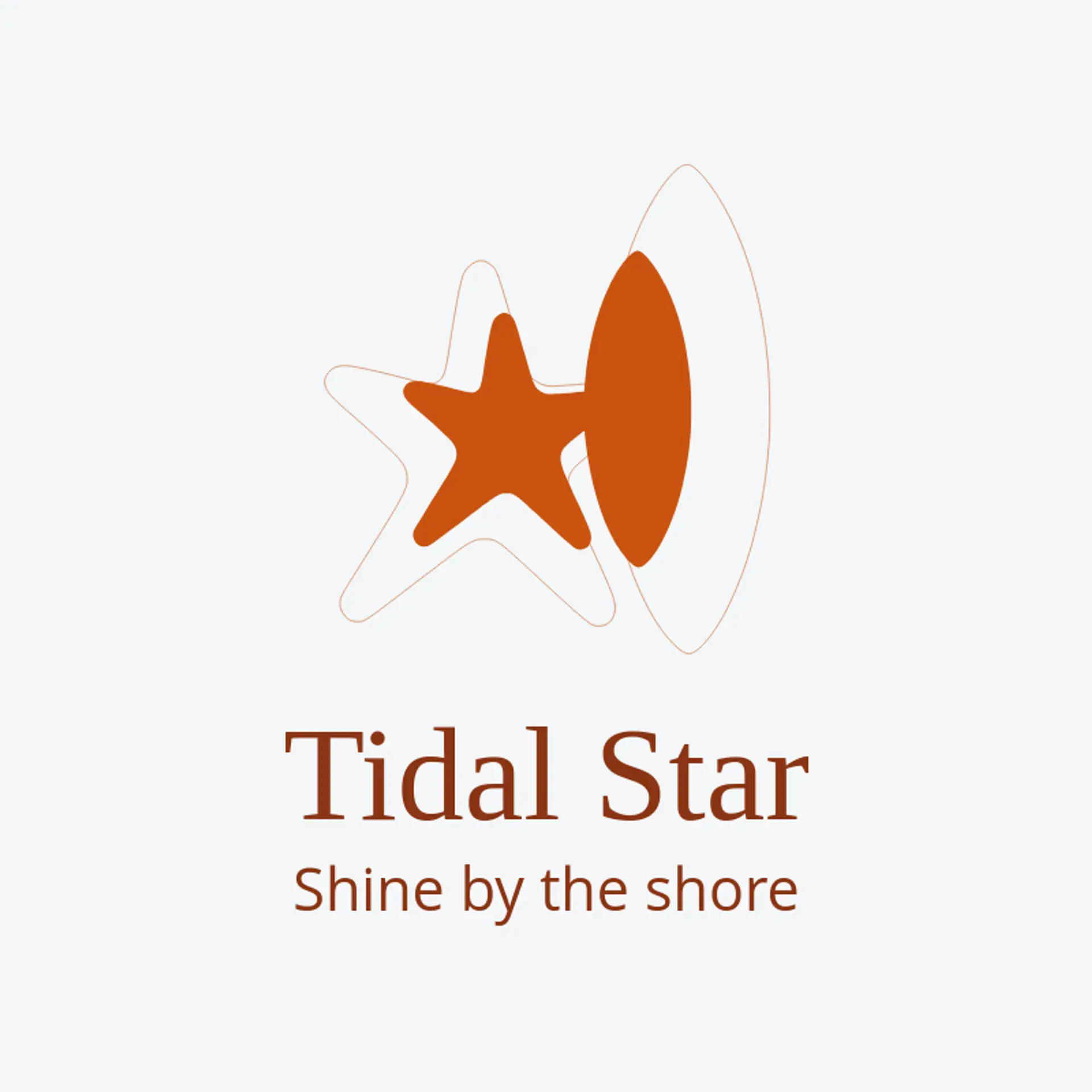Tidal Star logo for beach