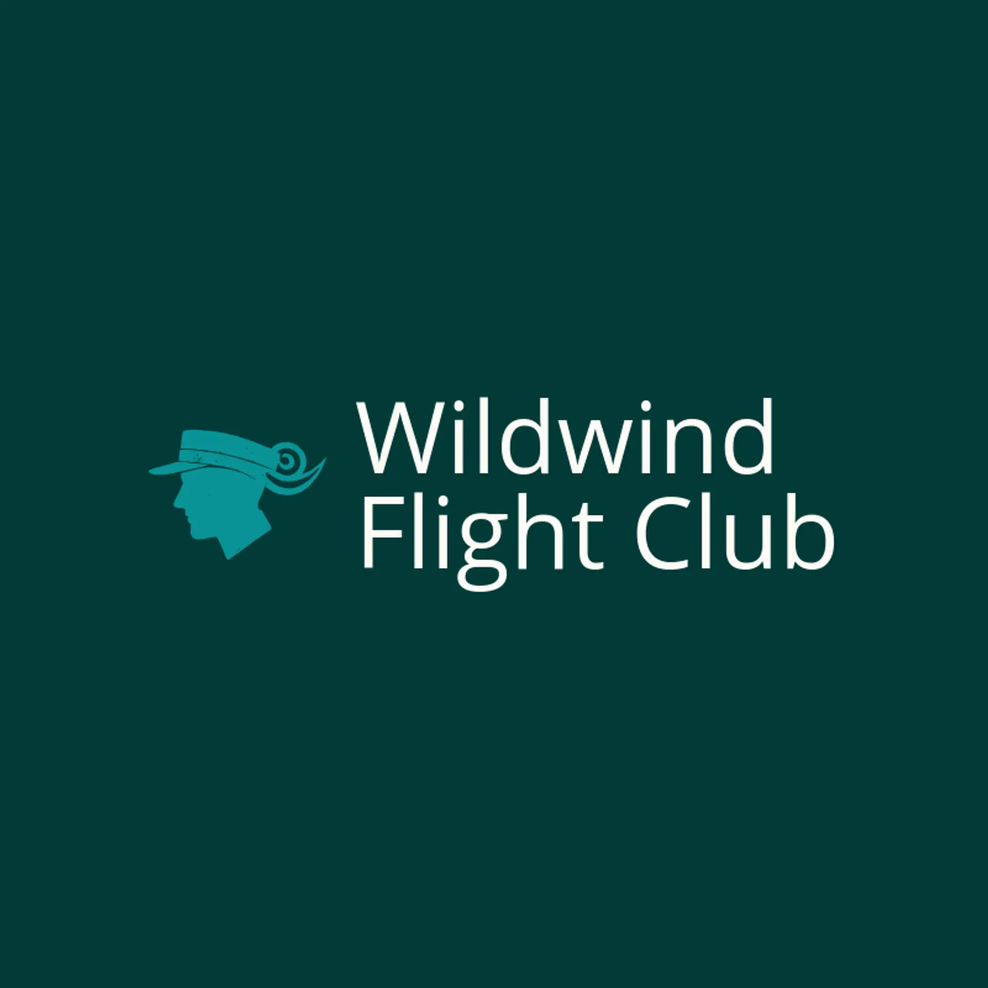 Wildwind Flight Club logo for aviator