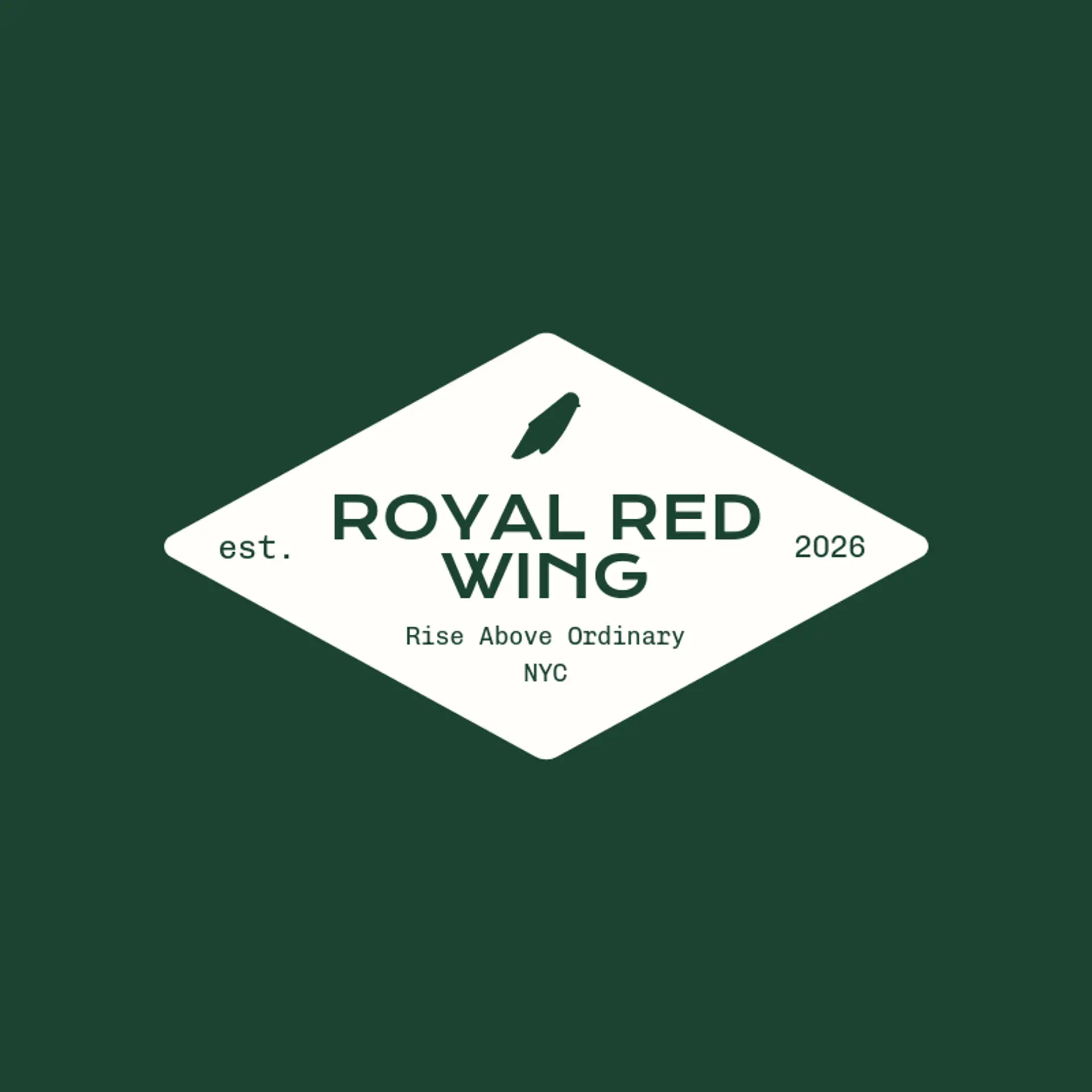 Royal Red Wing logo for cardinal