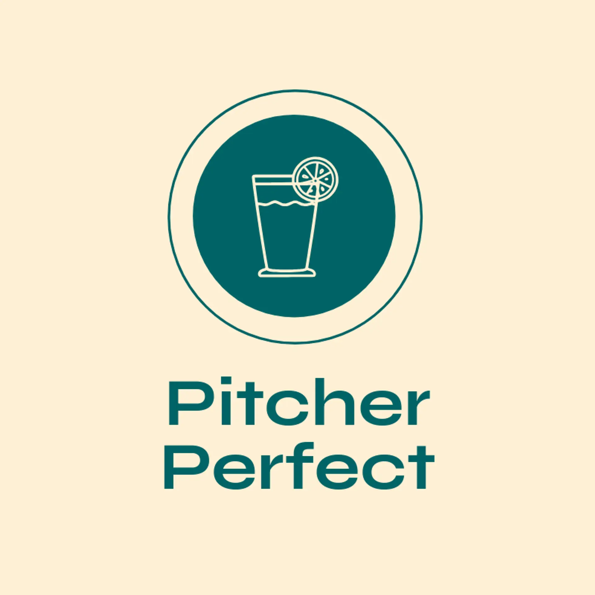 Pitcher Perfect logo for lemonade