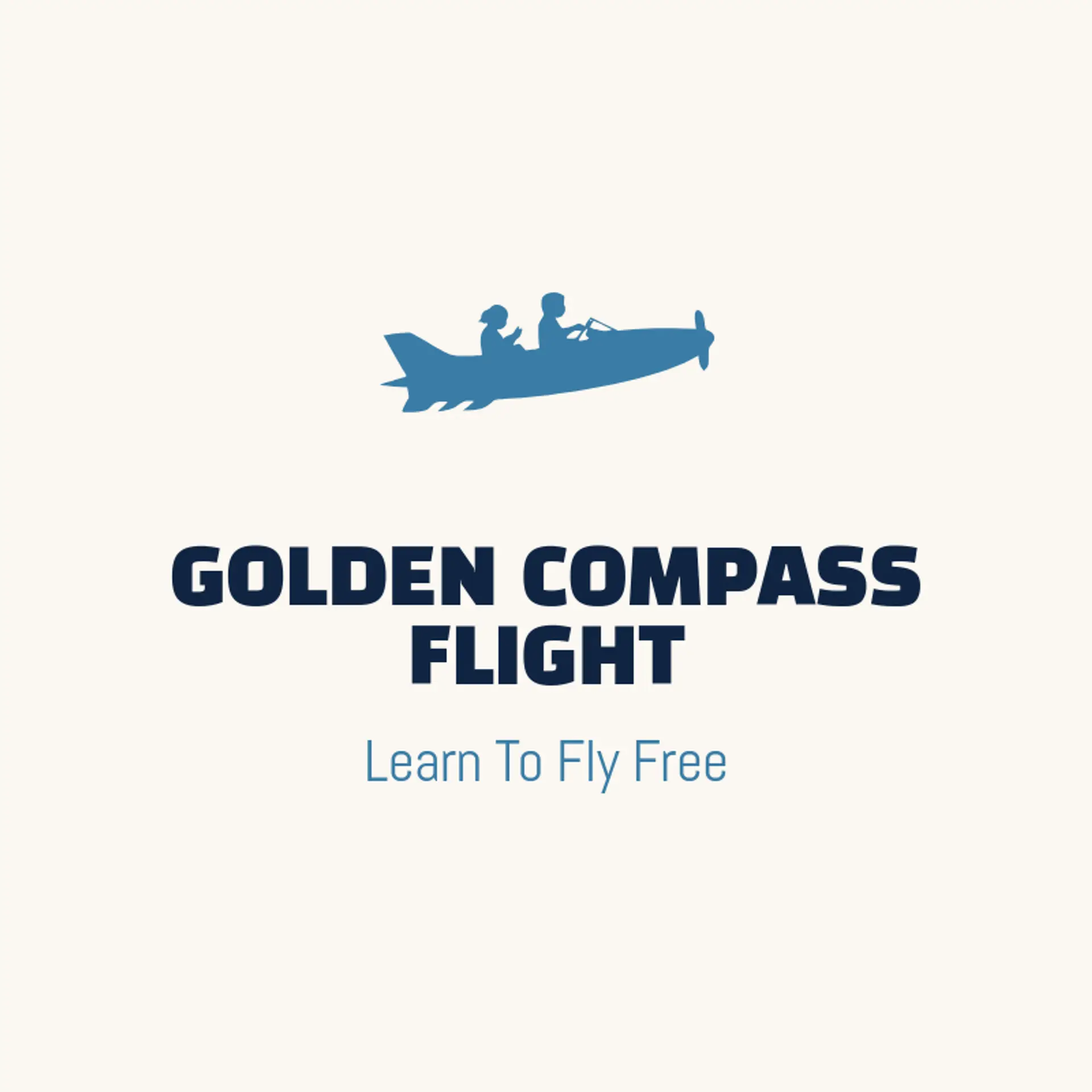 Golden Compass Flight logo for pilot