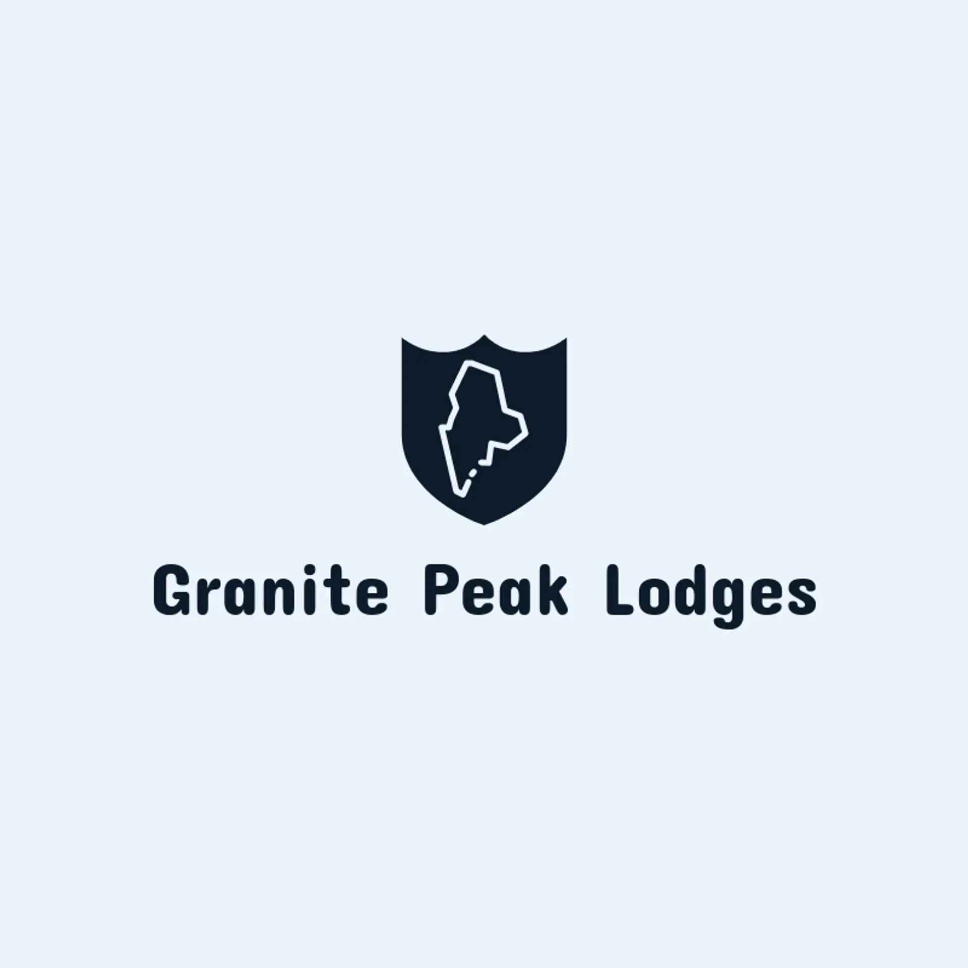 Granite Peak Lodges logo for maine