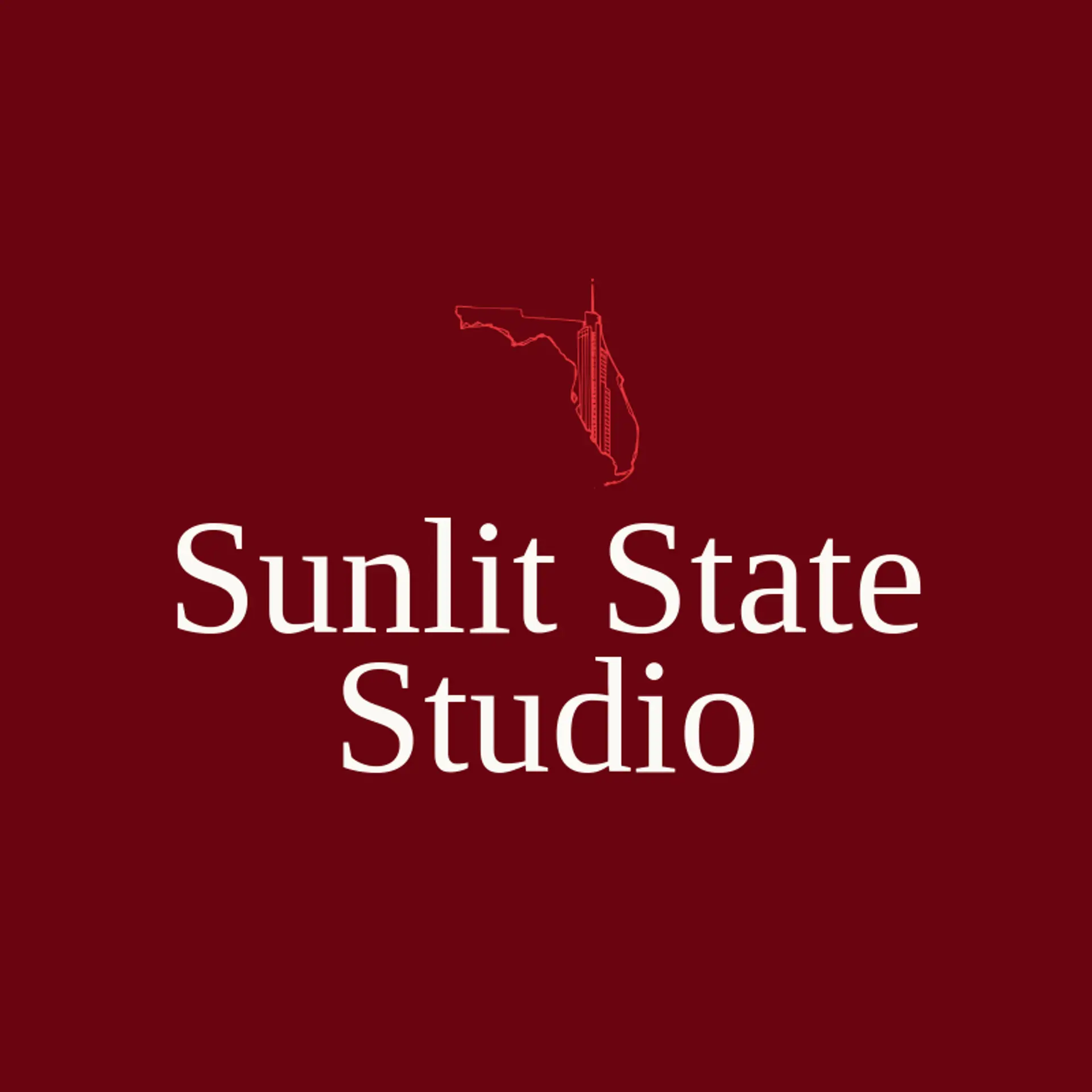 Sunlit State Studio logo for florida